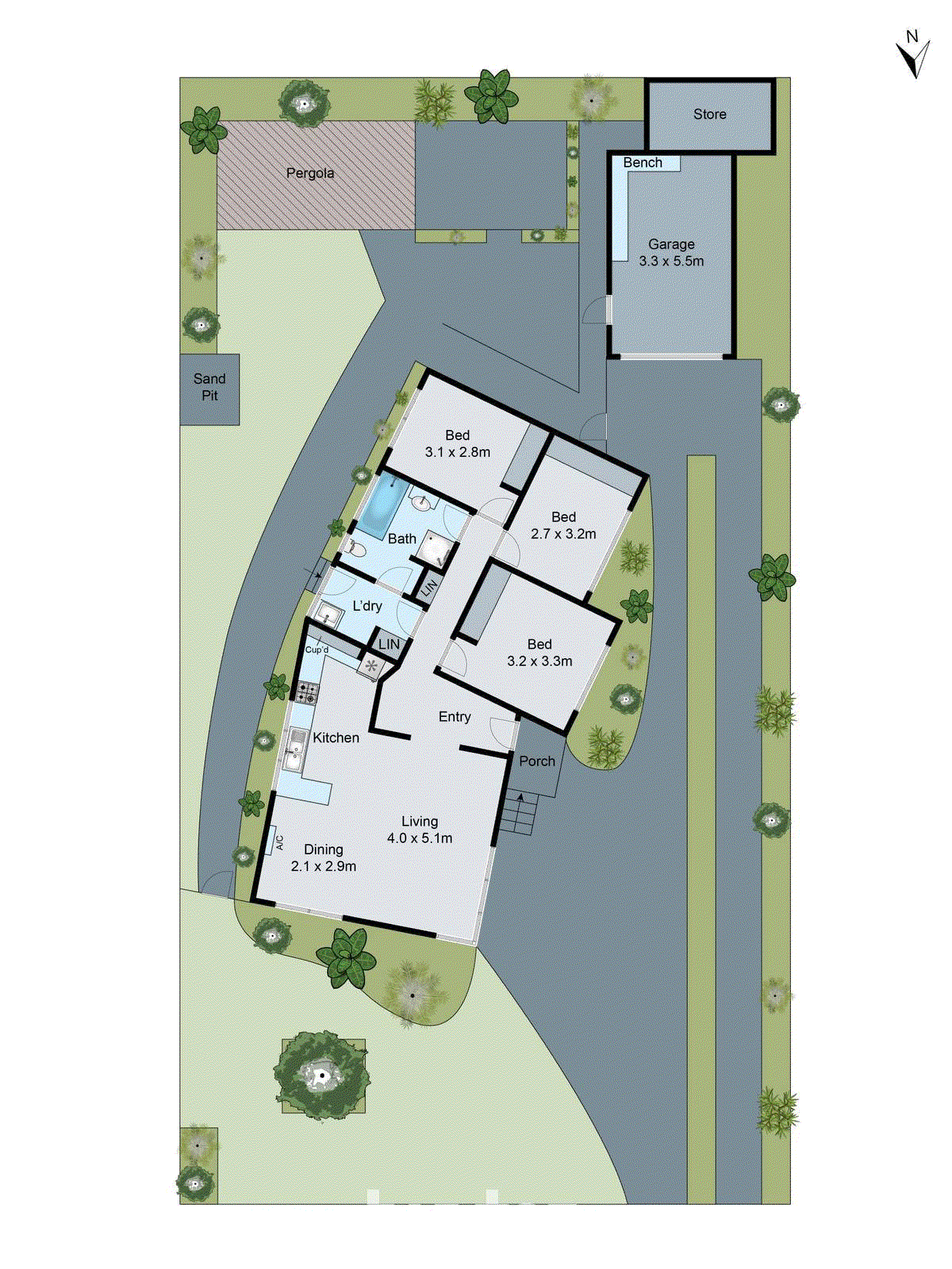 7 Felix Street, Grovedale VIC 3216 - Floorplan