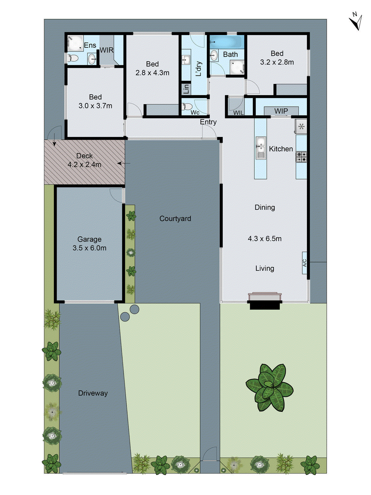 7 Finchaven Street, Herne Hill VIC 3218 - Floorplan