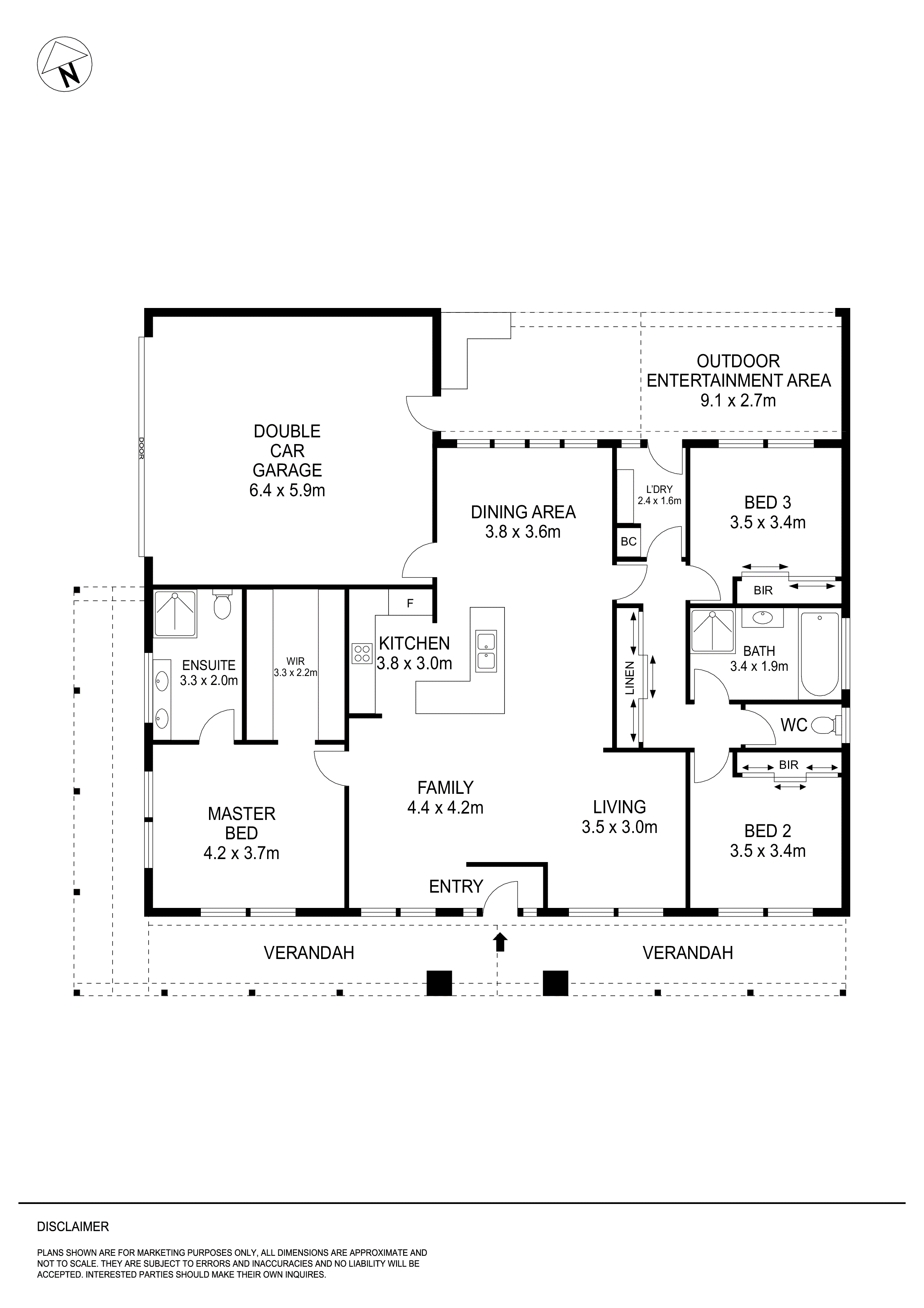 7 Finlay Street, Brown Hill VIC 3350 - Floorplan