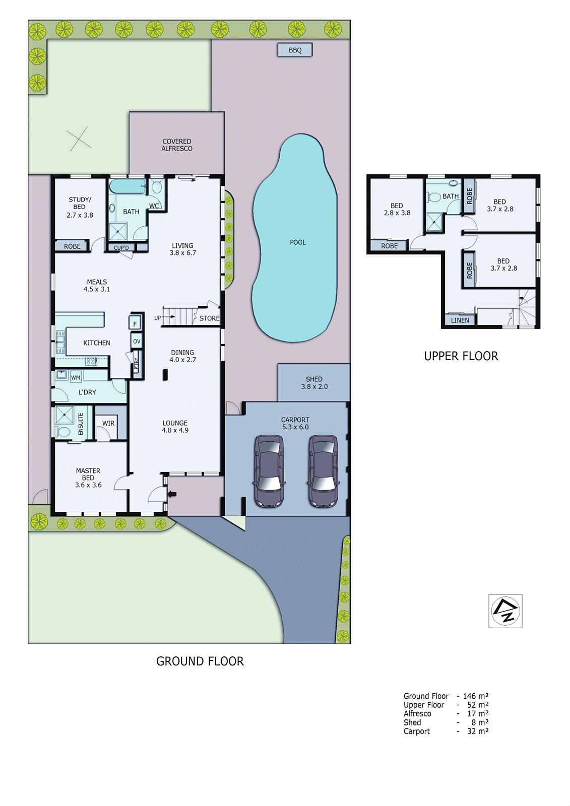 7 Florida Avenue, Dingley Village VIC 3172 - Floorplan
