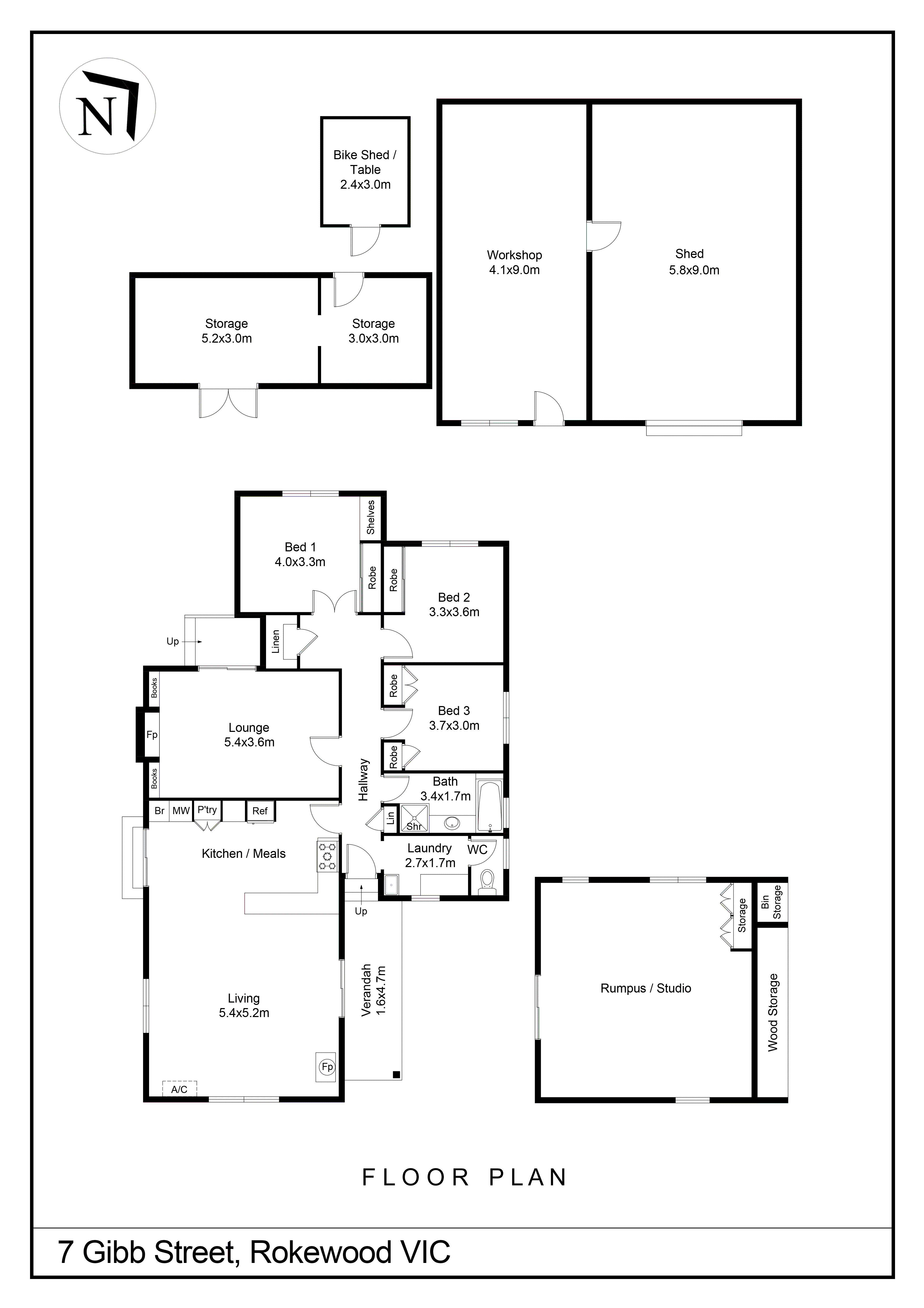 7 Gibb Street, Rokewood VIC 3330 - Floorplan