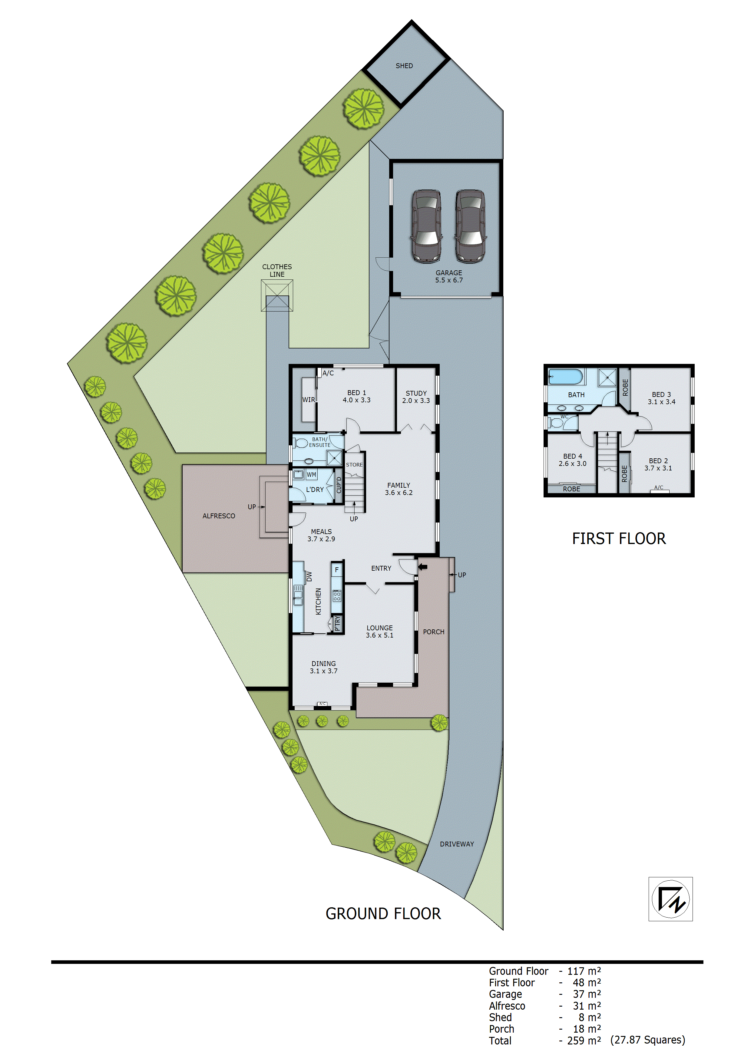7 Glenelg Court, Dingley Village VIC 3172 - Floorplan