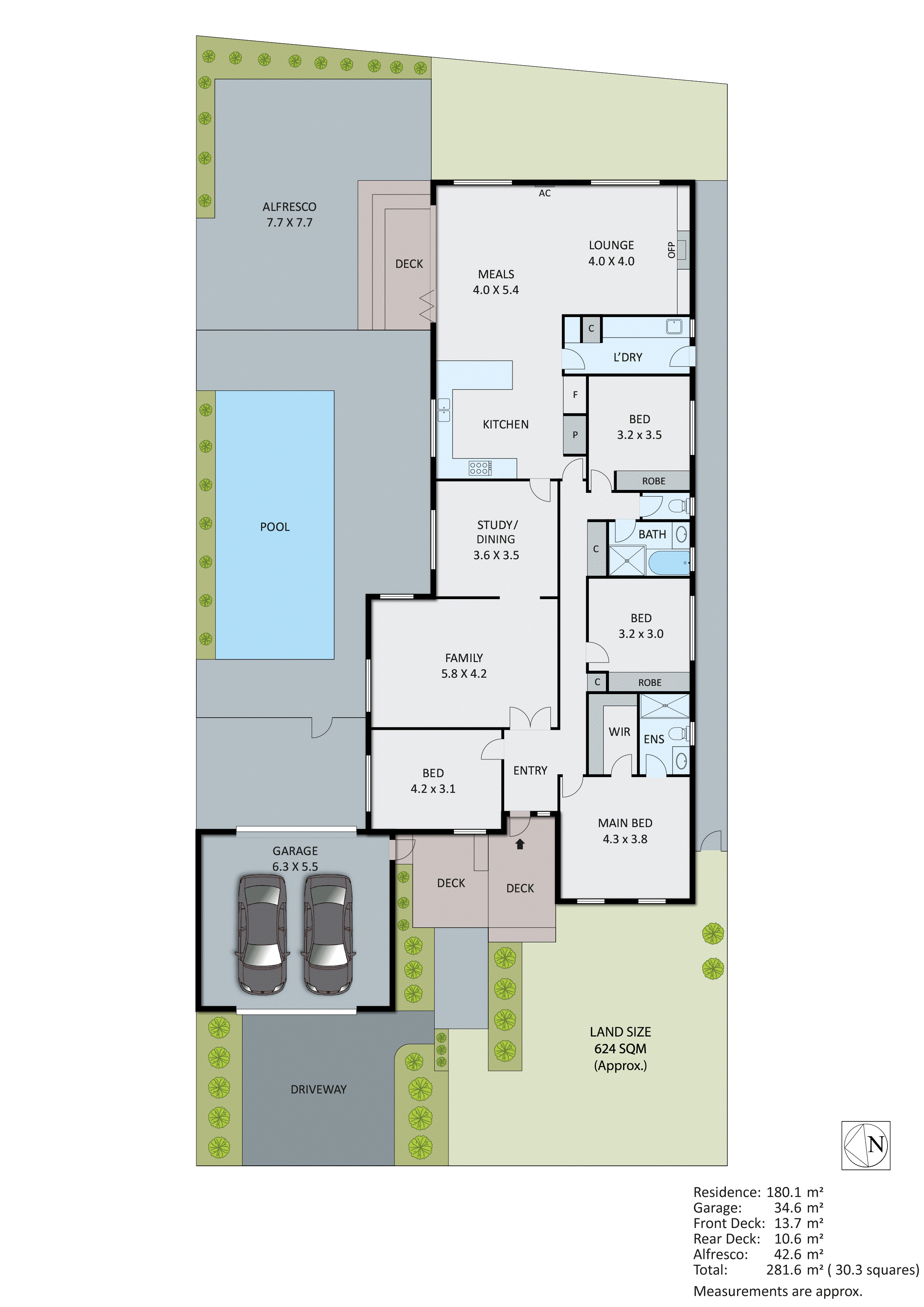7 Golfwood Close, Dingley Village VIC 3172 - Floorplan