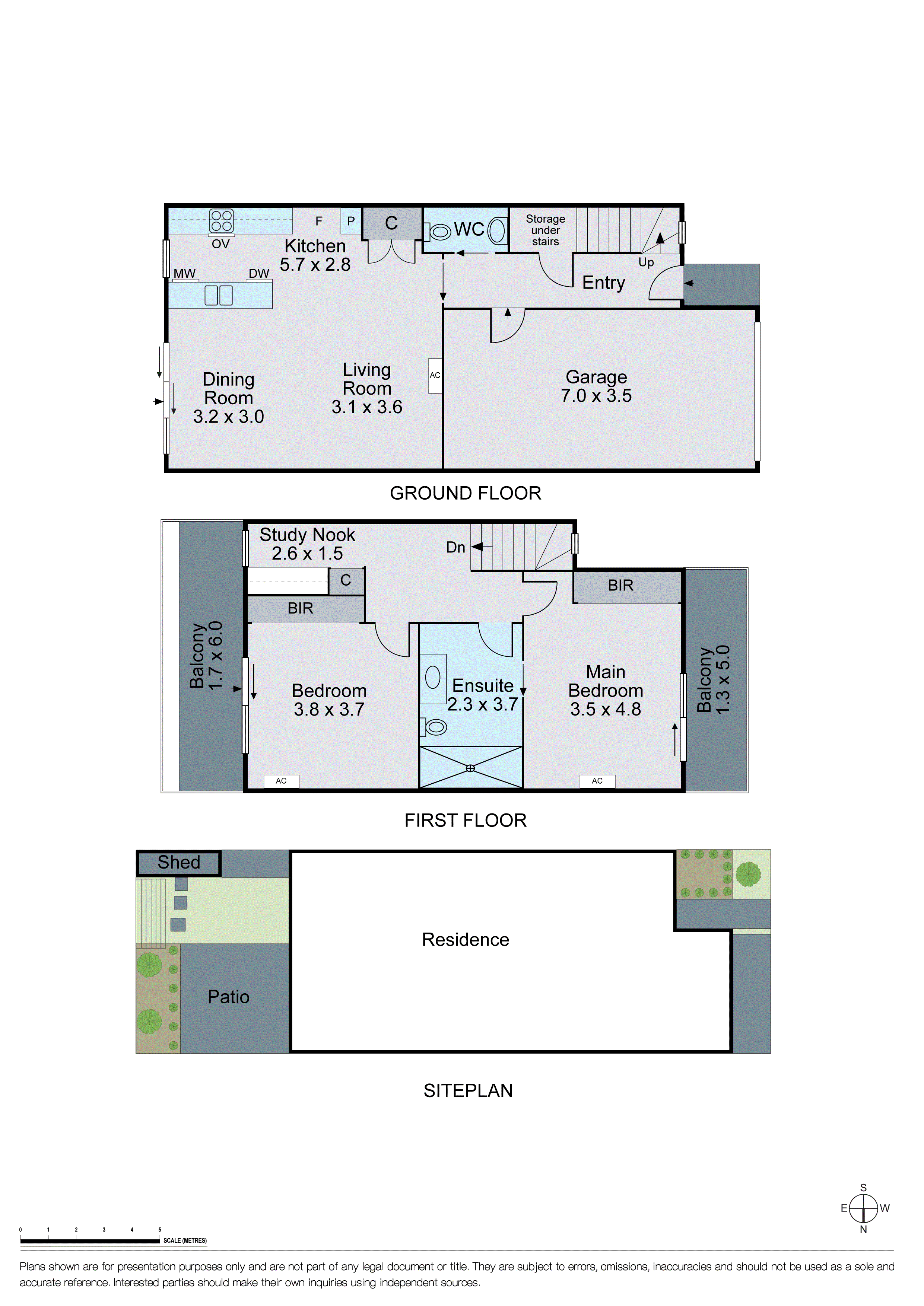 7 Grandia Crescent, Keysborough VIC 3173 - Floorplan