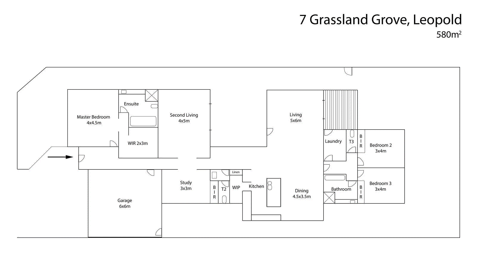7 Grassland Grove, Leopold VIC 3224 - Floorplan