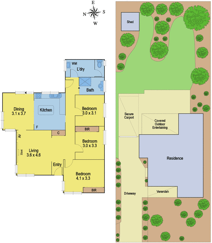 7 Graylea Avenue, Herne Hill VIC 3218 - Floorplan