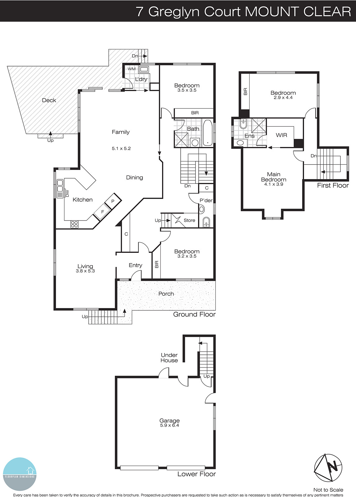 7 Greglyn Court, Mount Clear VIC 3350 - Floorplan