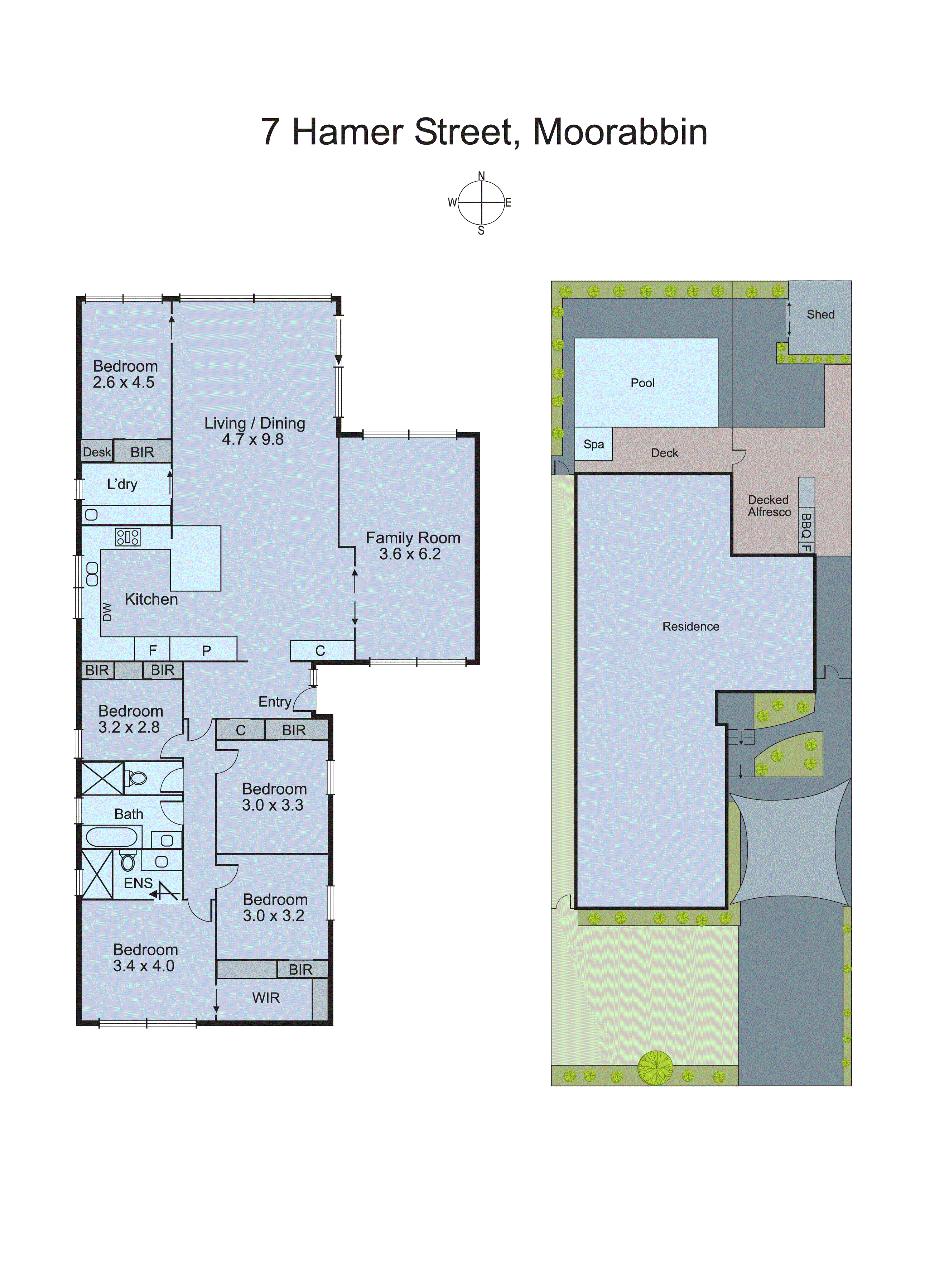 7 Hamer Street, Moorabbin VIC 3189 - Floorplan