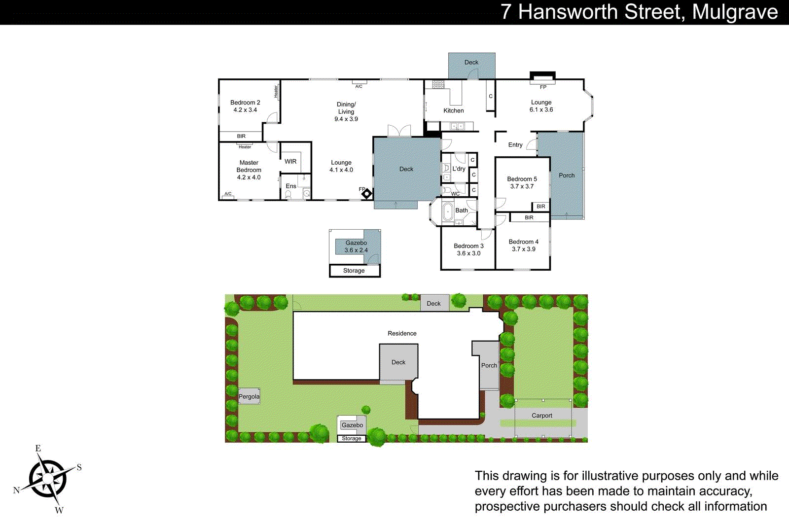 7 Hansworth Street, Mulgrave VIC 3170 - Floorplan