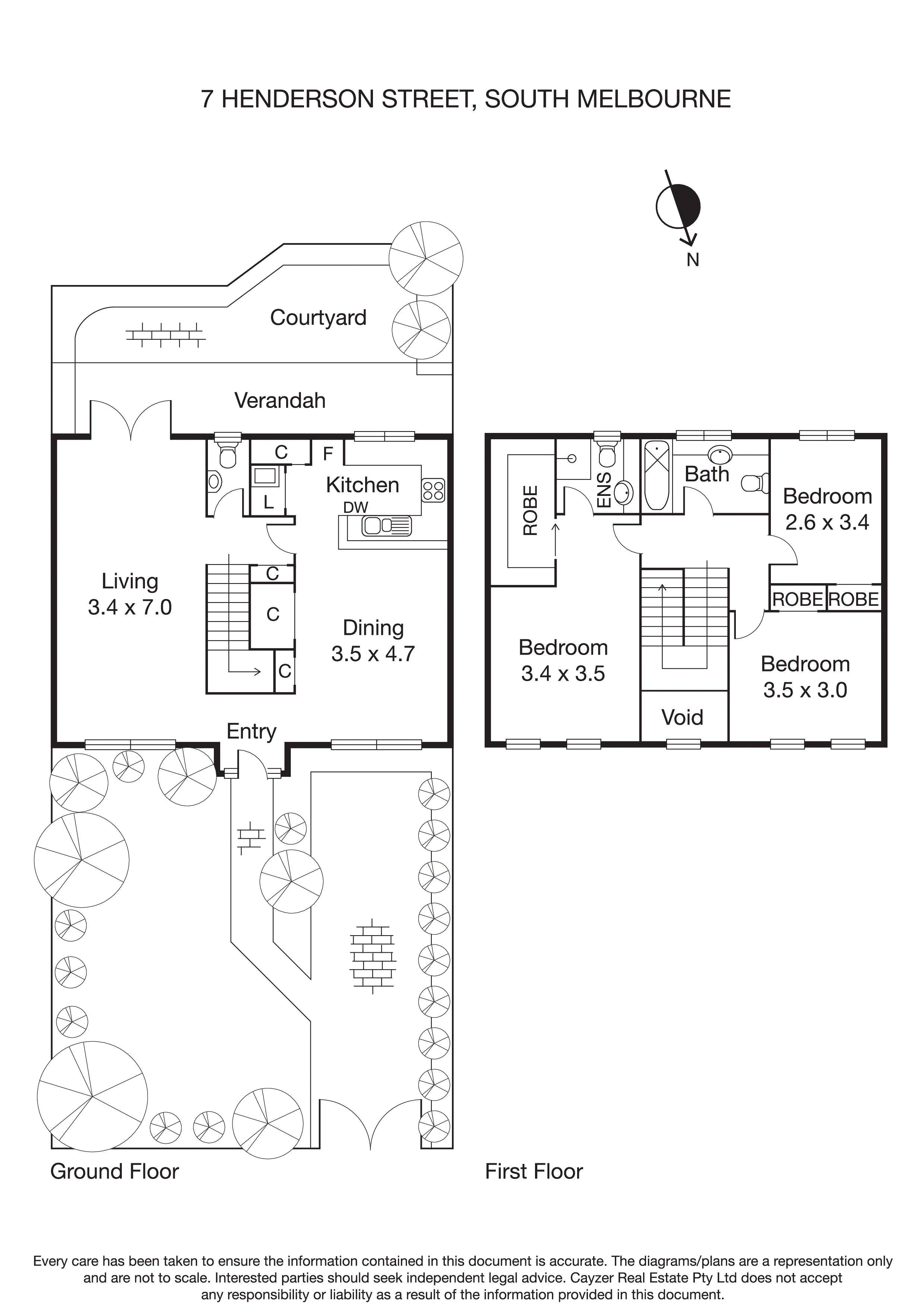 7 Henderson Street, SOUTH MELBOURNE VIC 3205 - Floorplan