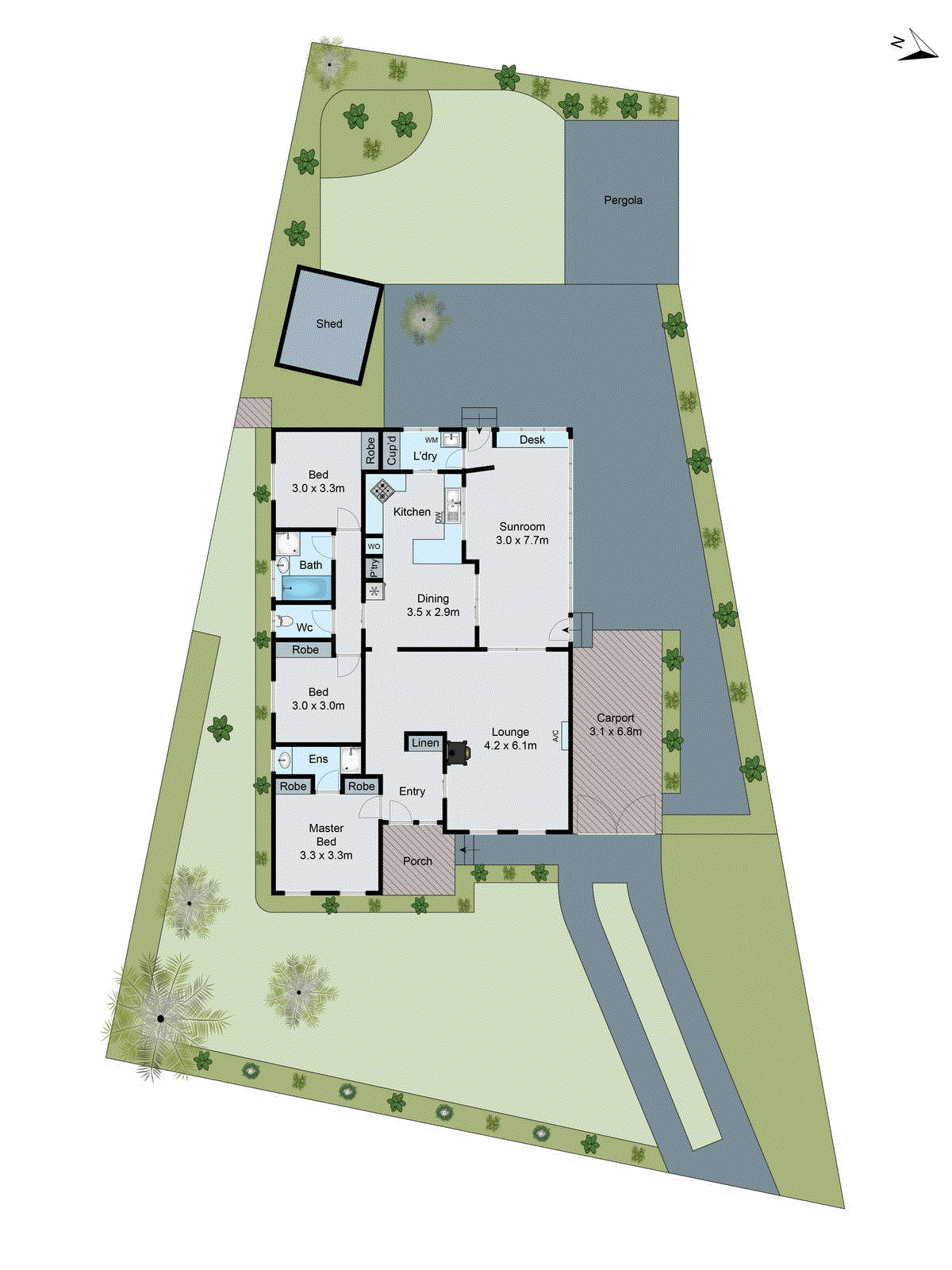 7 Highmont Drive, Belmont VIC 3216 - Floorplan