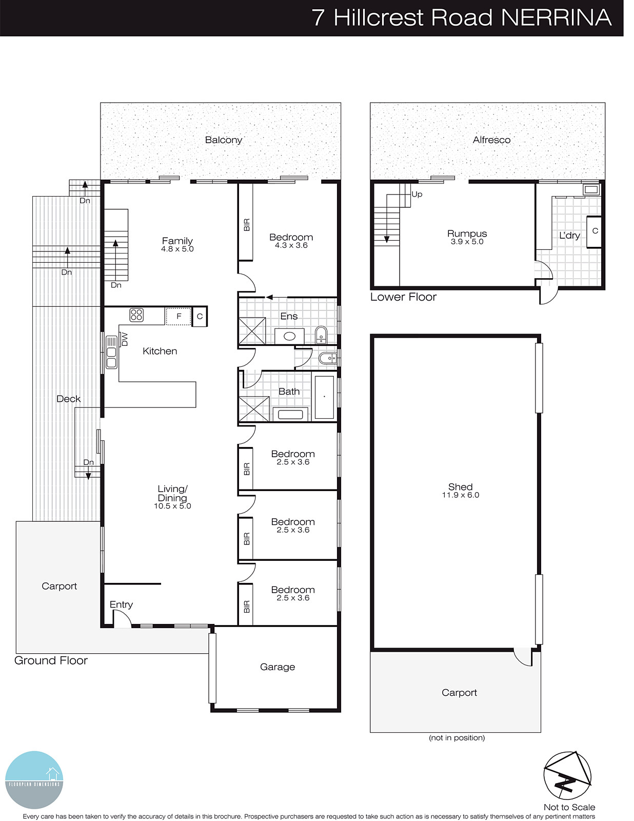 7 Hillcrest Road, Nerrina VIC 3350 - Floorplan