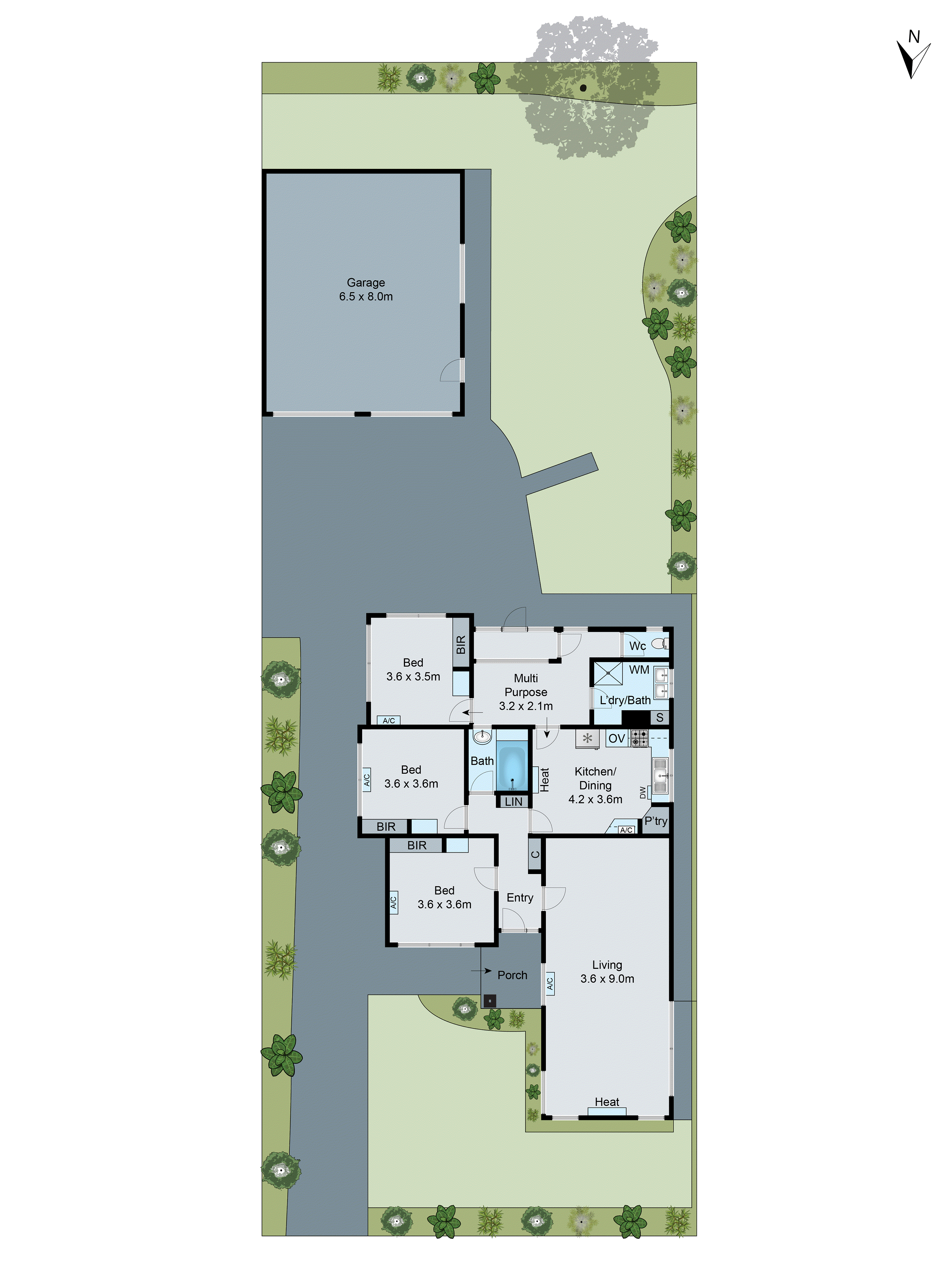 7 Hilltop Street, Herne Hill VIC 3218 - Floorplan