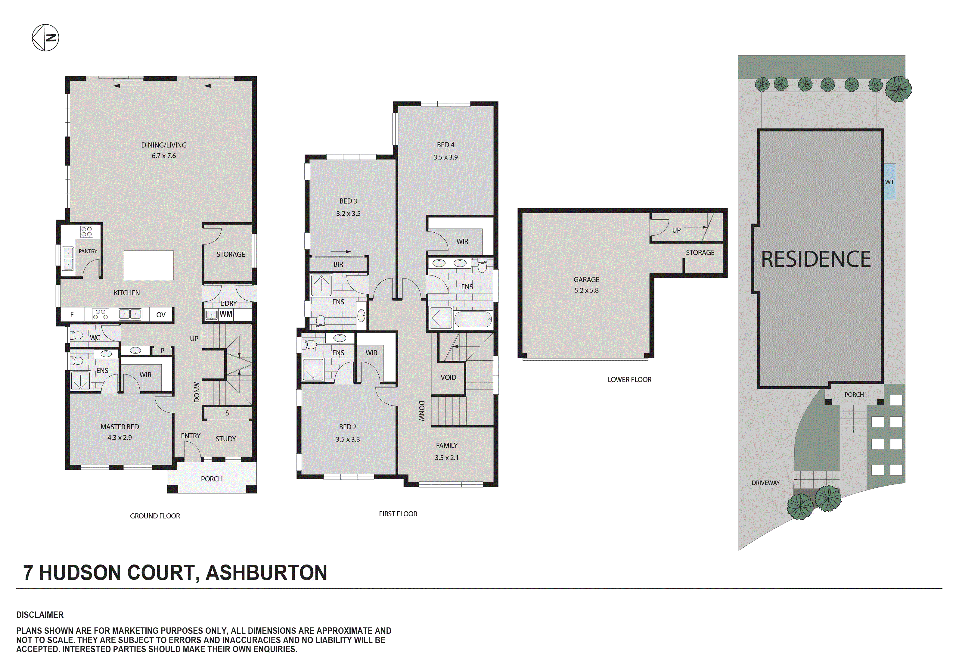 7 Hudson Court, Ashburton VIC 3147 - Floorplan