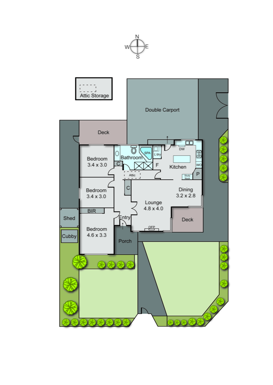 7 James Avenue, Highett VIC 3190 - Floorplan