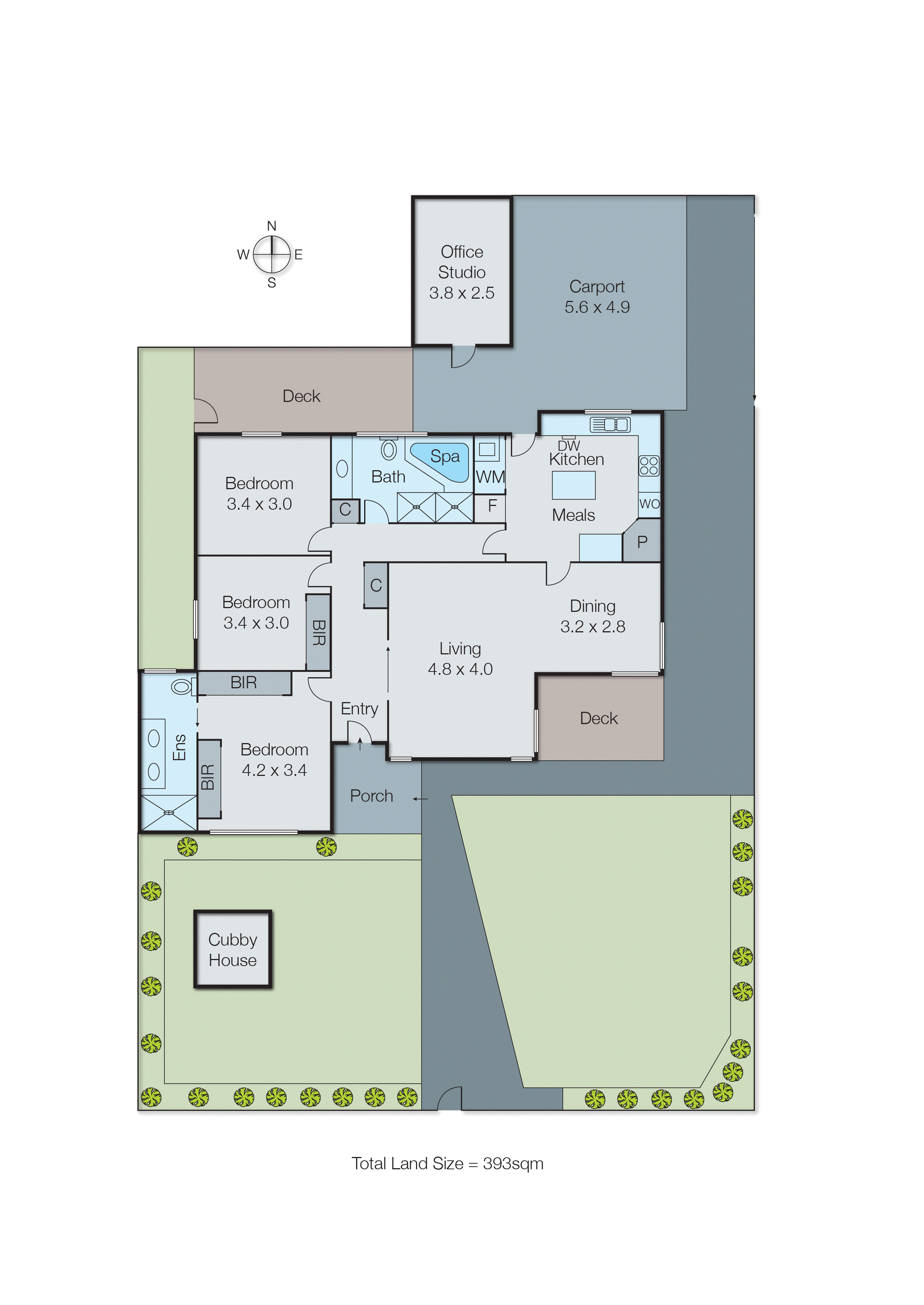 7 James Avenue, Highett VIC 3190 - Floorplan