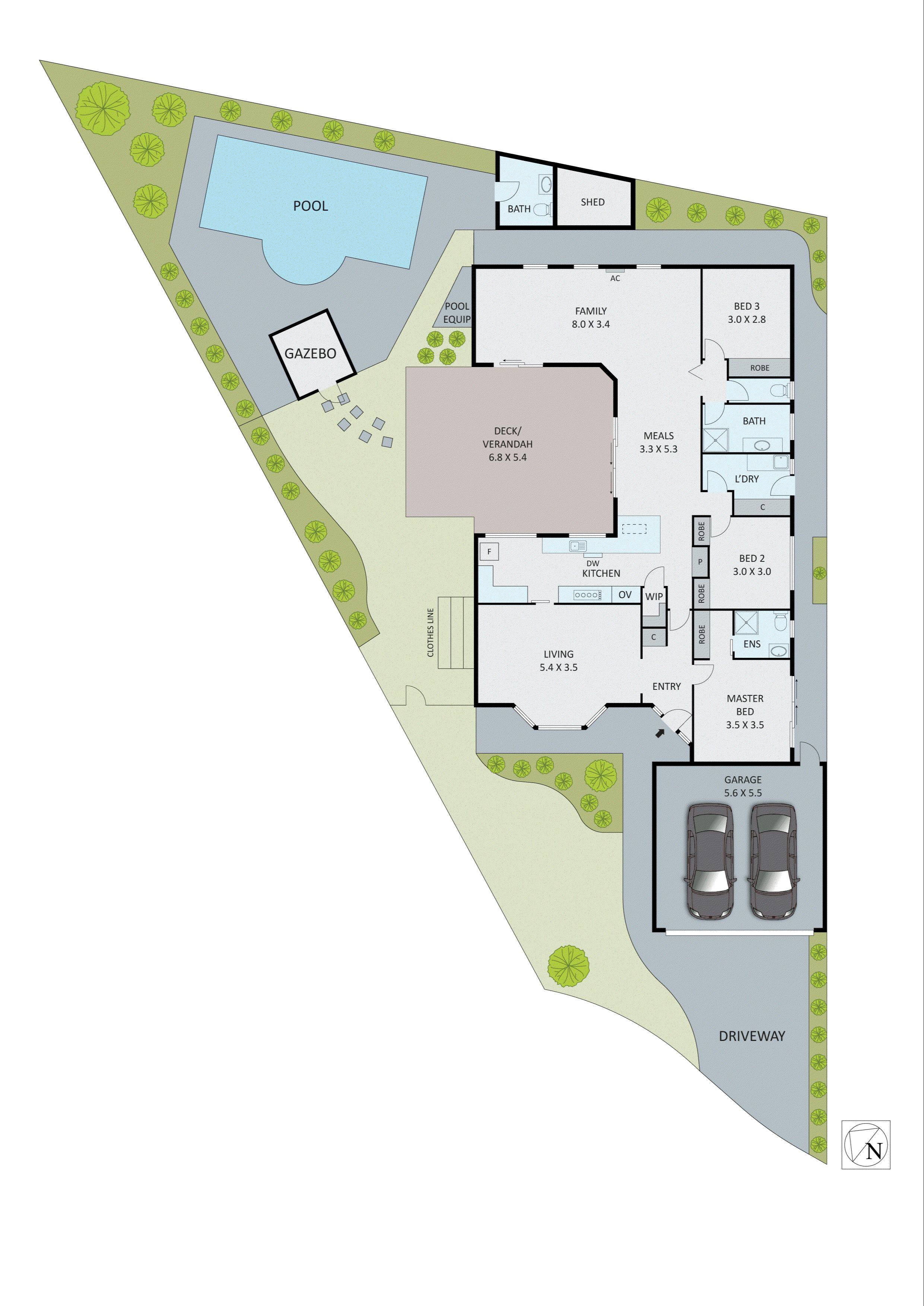 7 Jude Court, Aspendale Gardens VIC 3195 - Floorplan