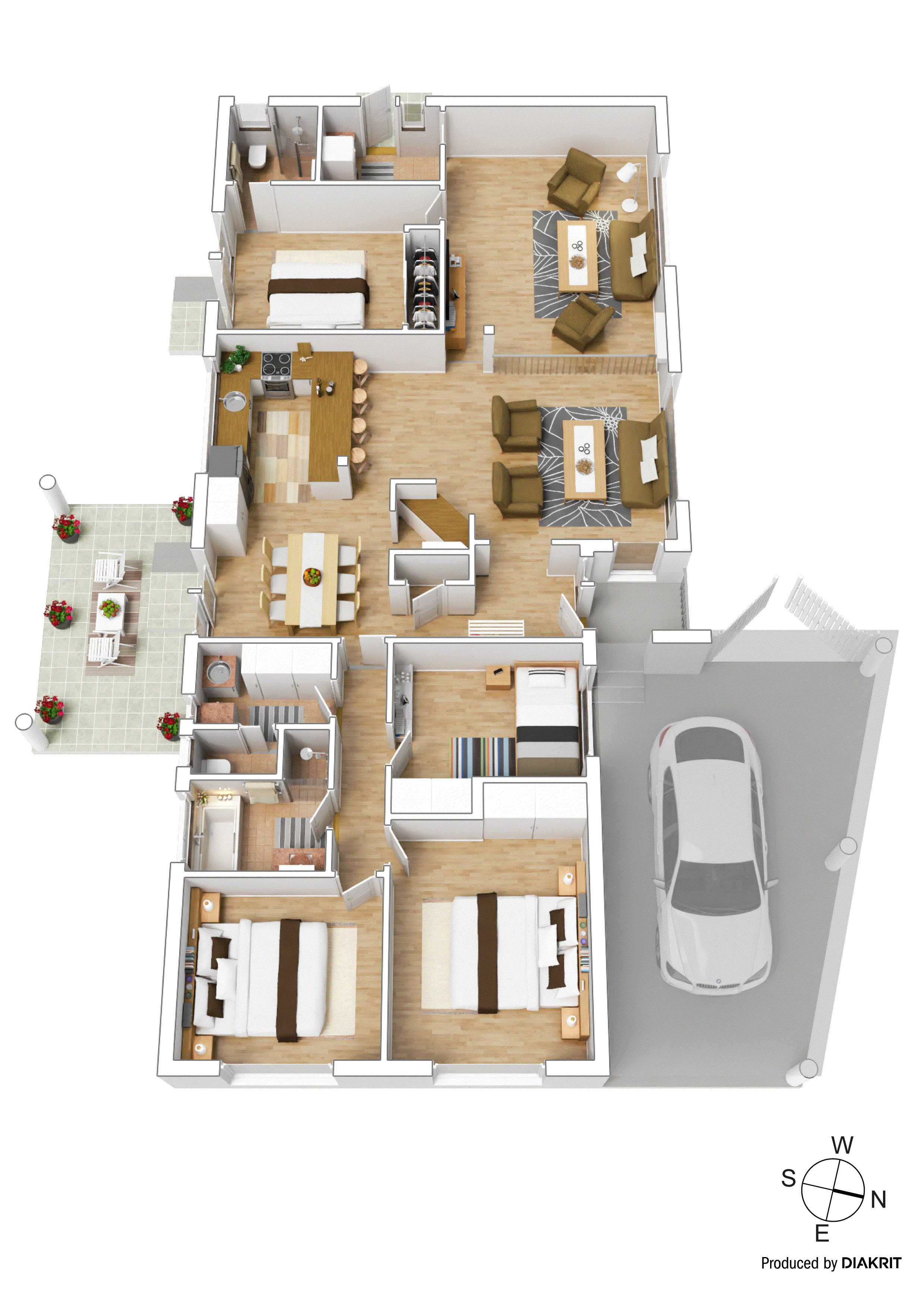 7 Kalbar Court, Scoresby VIC 3179 - Floorplan