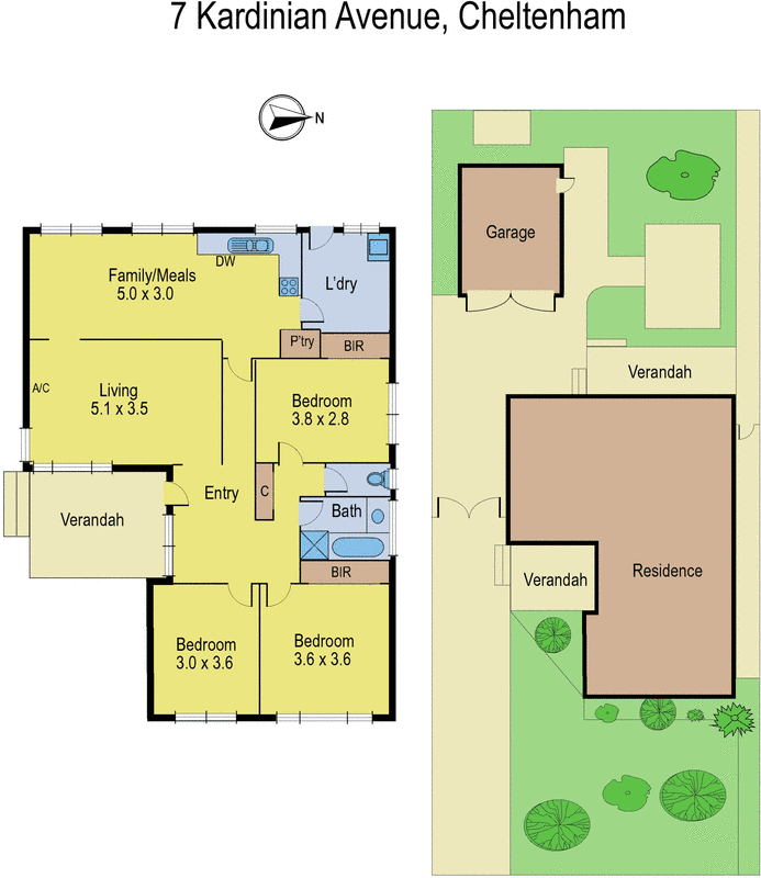 7 Kardinian Avenue, Cheltenham VIC 3192 - Floorplan