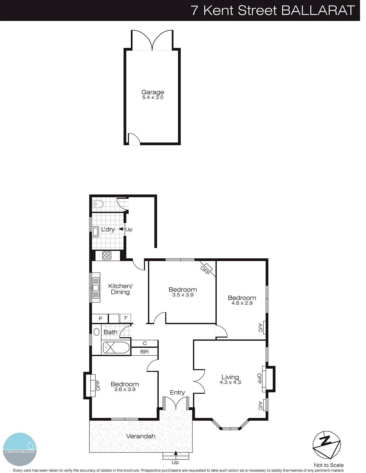 7 Kent Street, Ballarat Central VIC 3350 - Floorplan