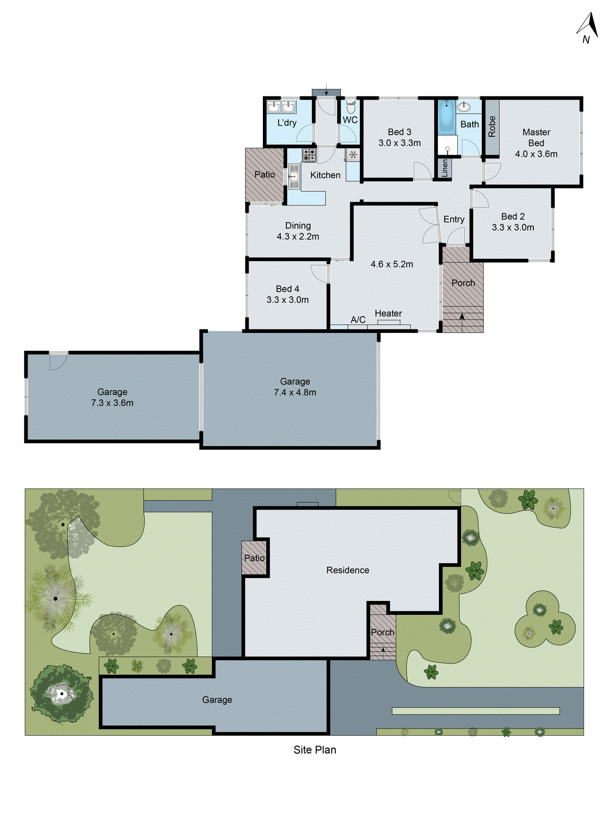 7 Kinther Court, Highton VIC 3216 - Floorplan