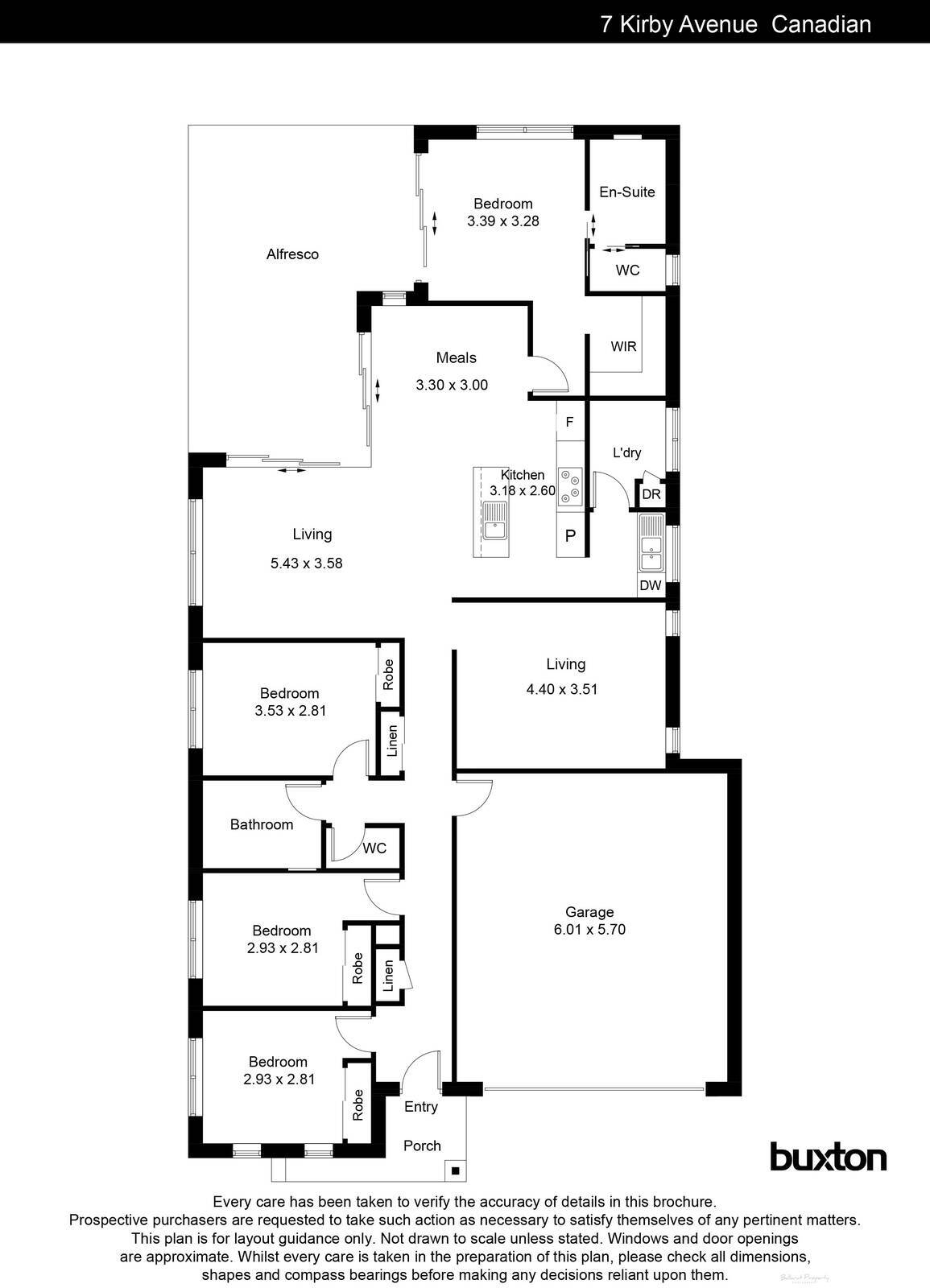7 Kirby Avenue, Canadian VIC 3350 - Floorplan