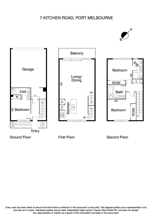 7 Kitchen Road, PORT MELBOURNE VIC 3207 - Floorplan