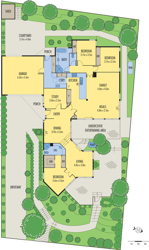 7 Knollbrook Close, Highton VIC 3216 - Floorplan