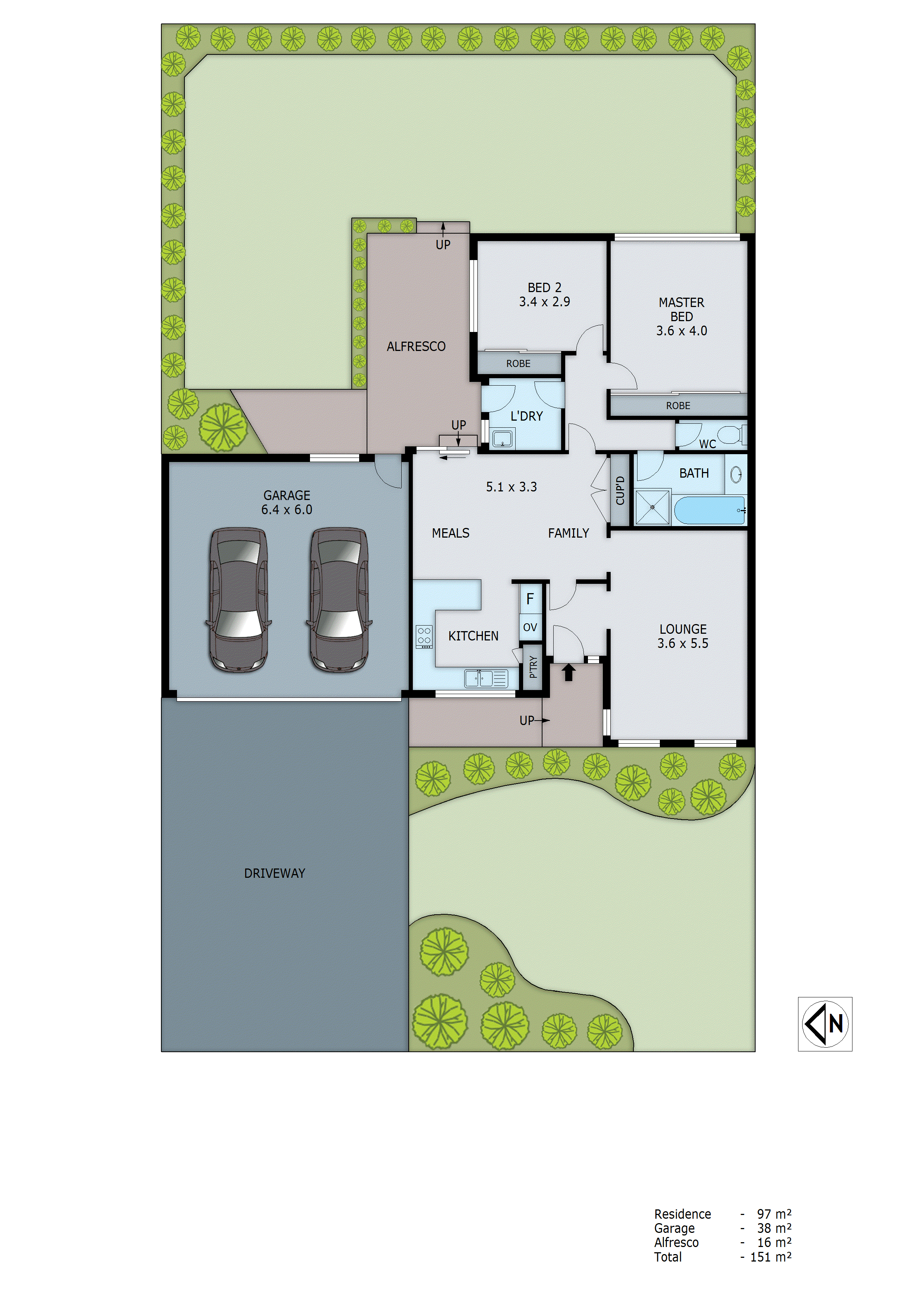 7 Lauren Close, Dingley Village VIC 3172 - Floorplan