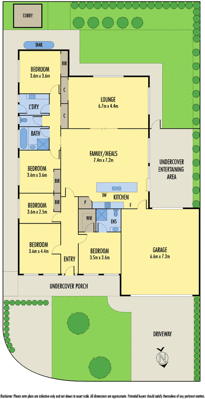 7 Lawson Court, Grovedale VIC 3216 - Floorplan