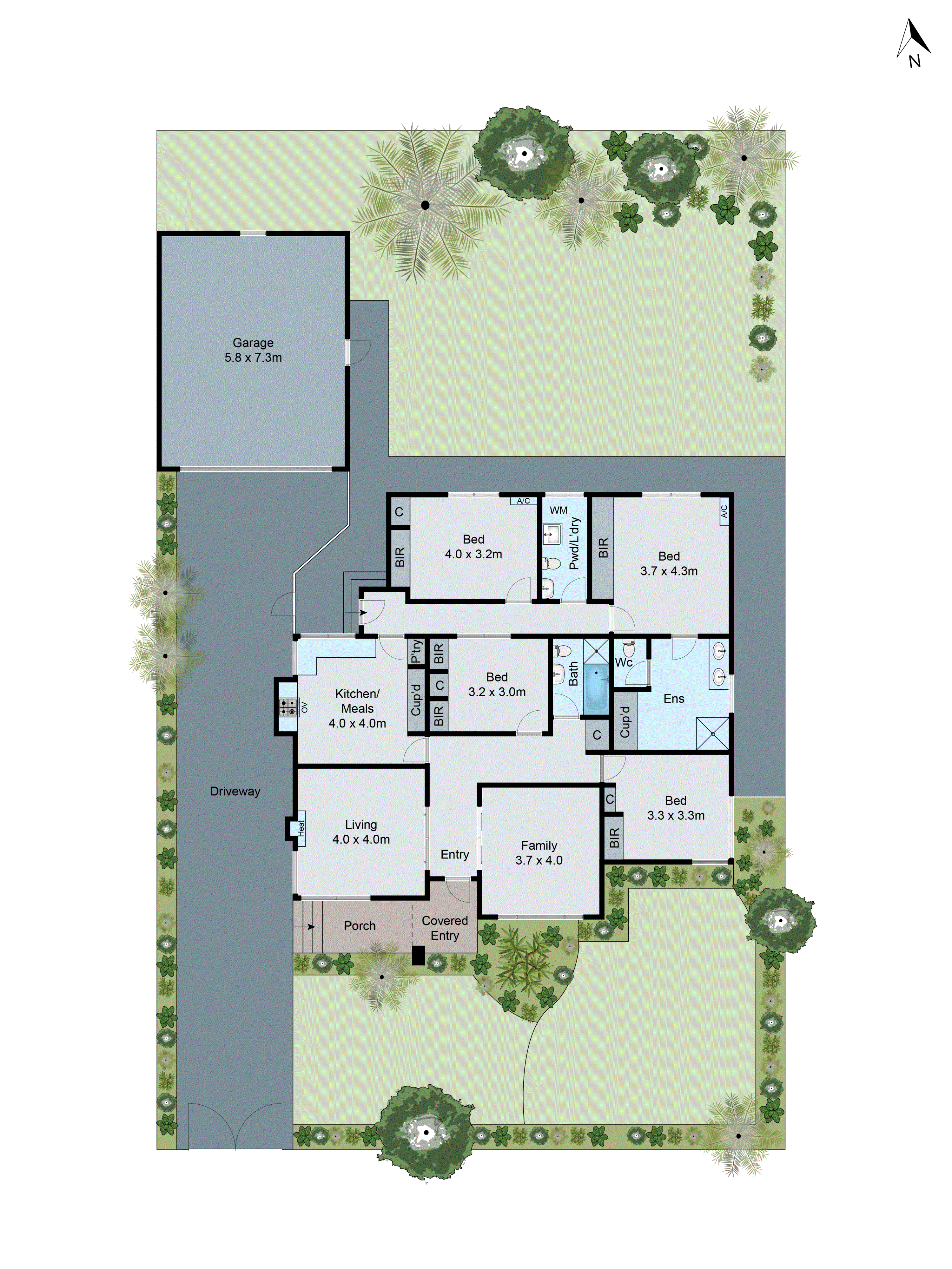 7 Leigh Street, Huntingdale VIC 3166 - Floorplan