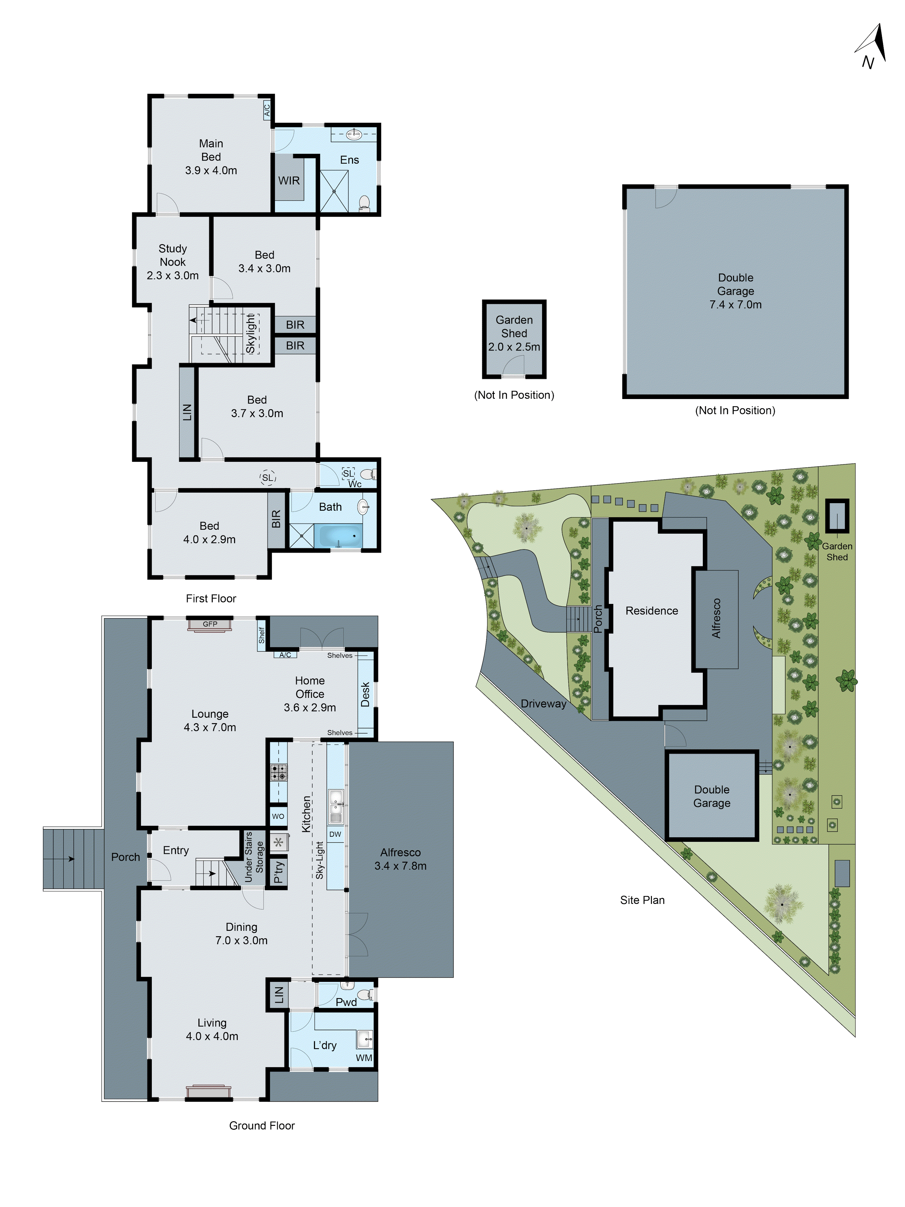 7 Leilani Court, Highton VIC 3216 - Floorplan