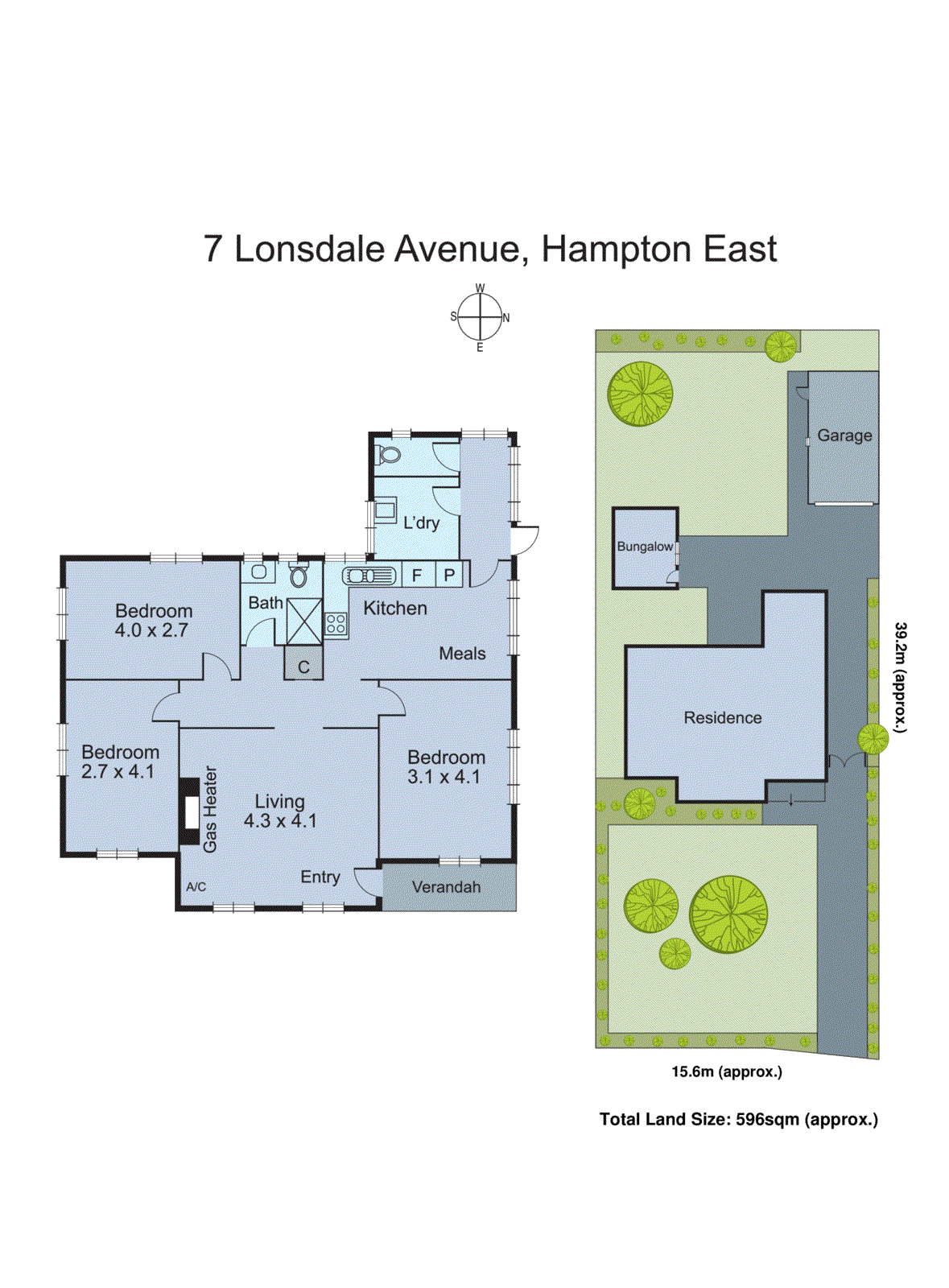 7 Lonsdale Avenue, Hampton East VIC 3188 - Floorplan