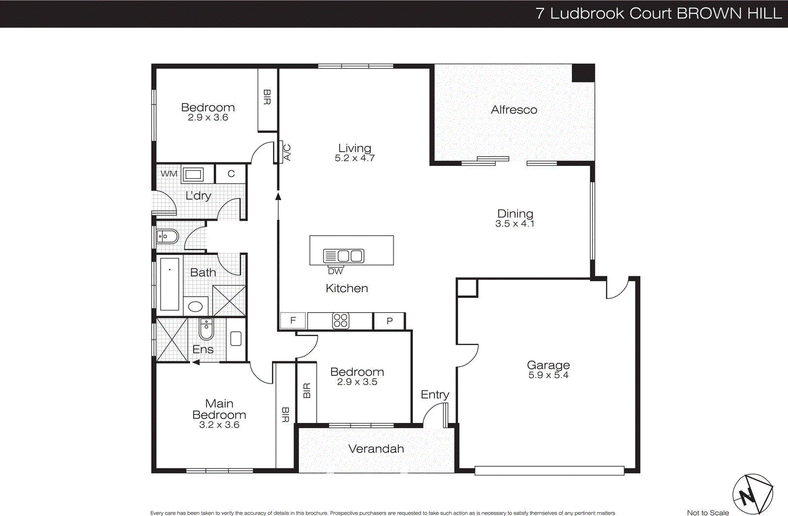 7 Ludbrook Court, Brown Hill VIC 3350 - Floorplan