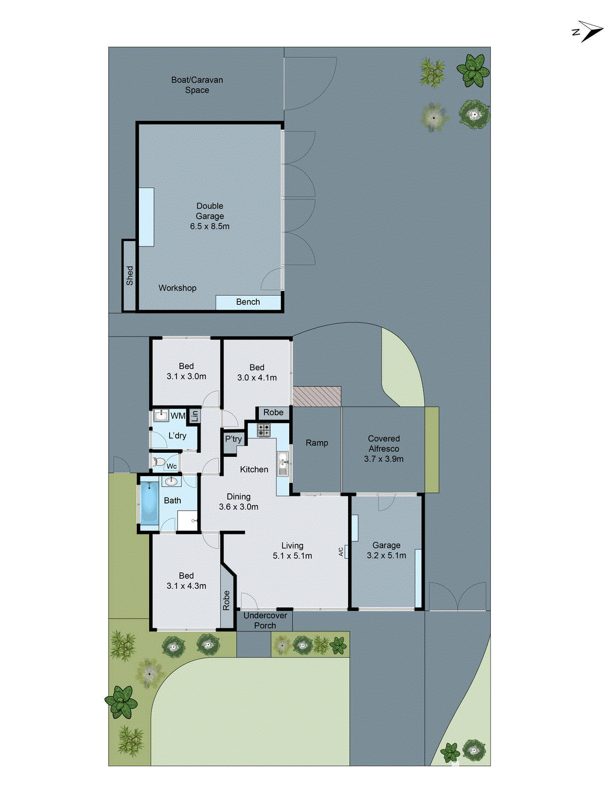 7 Lymington Court, St Albans Park VIC 3219 - Floorplan