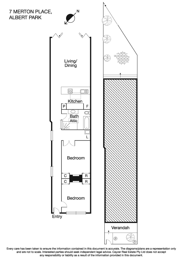 7 Merton Place, ALBERT PARK VIC 3206 - Floorplan