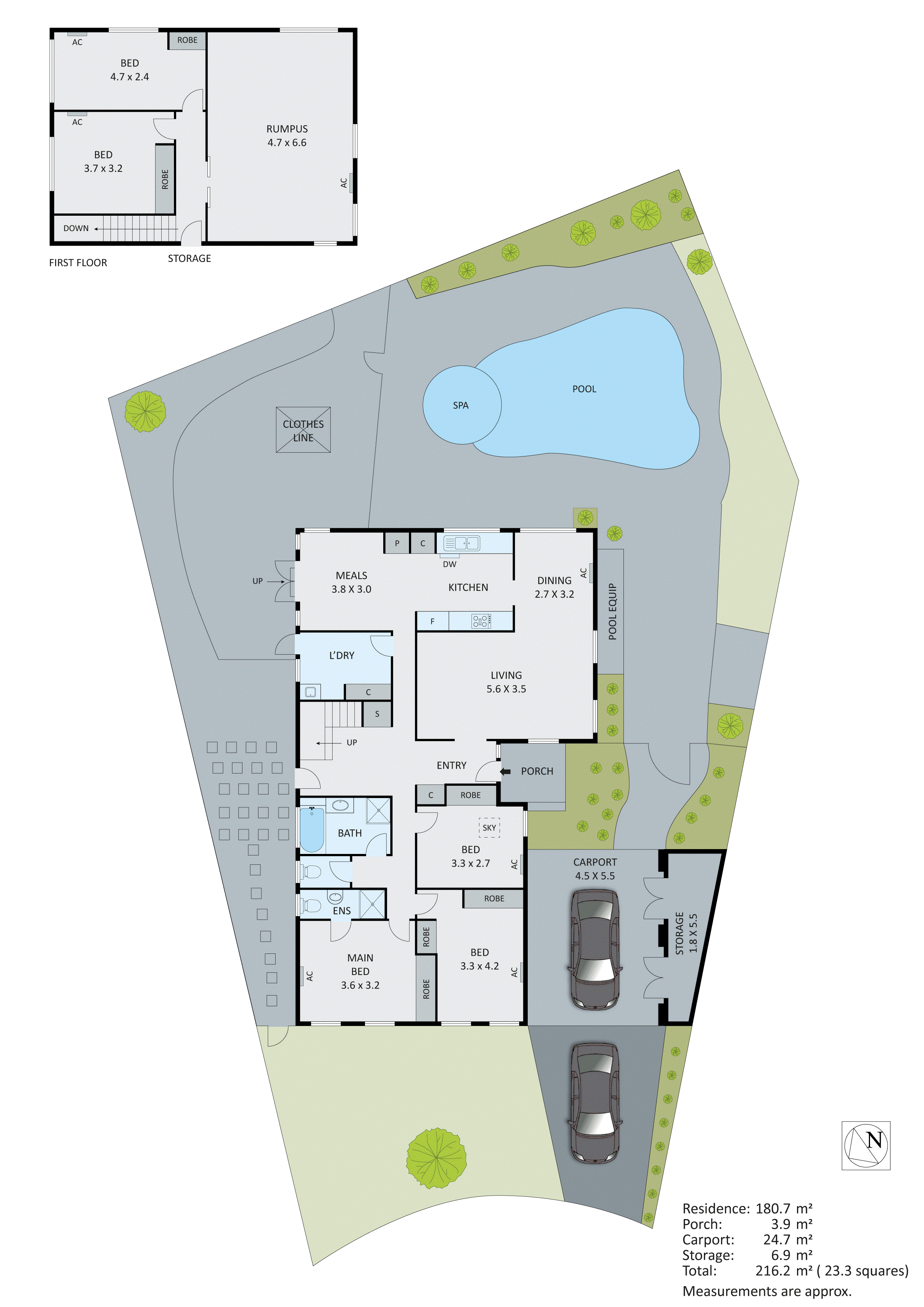 7 Metung Court, Dingley Village VIC 3172 - Floorplan