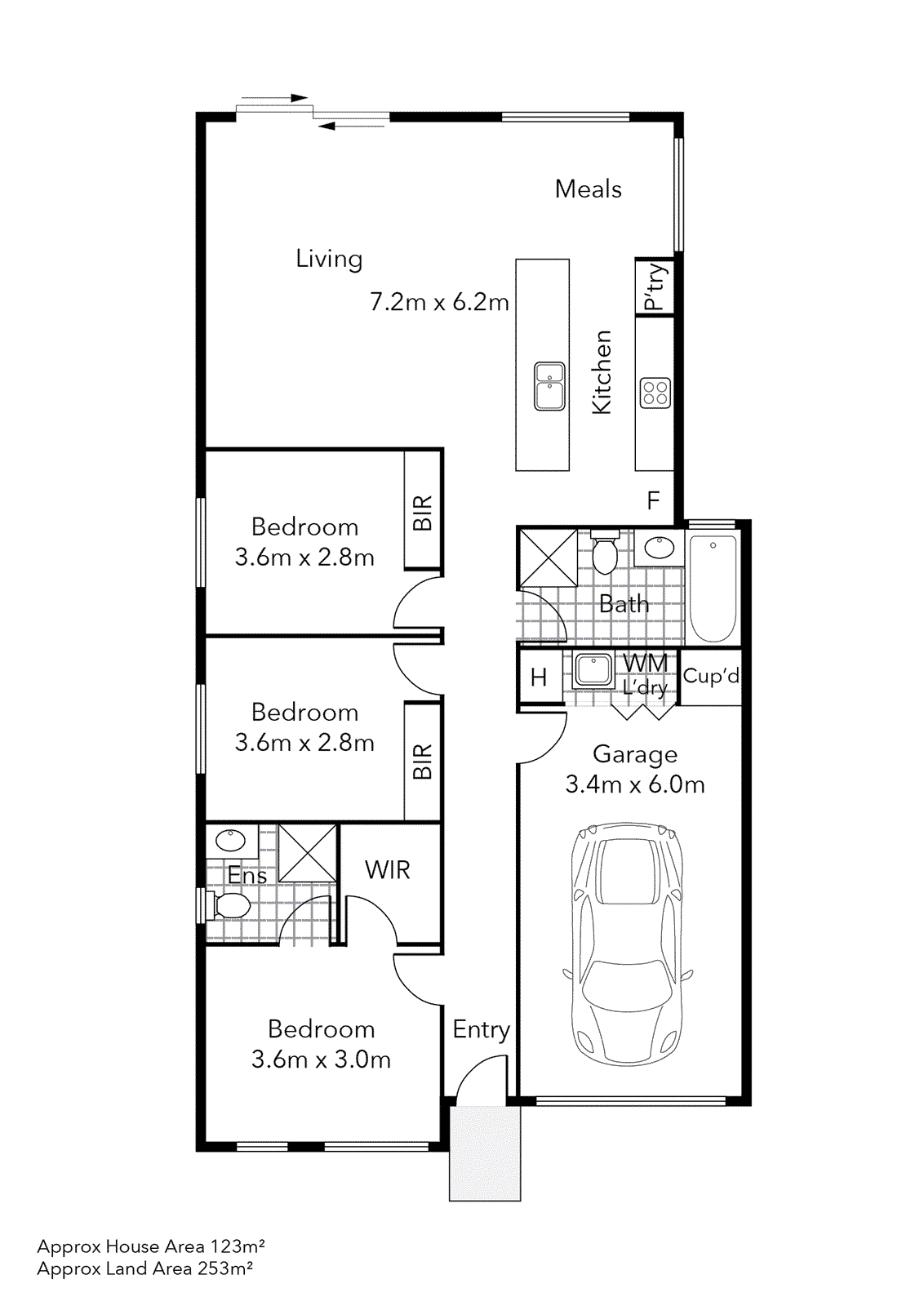 7 Mia Street, Alfredton VIC 3350 - Floorplan