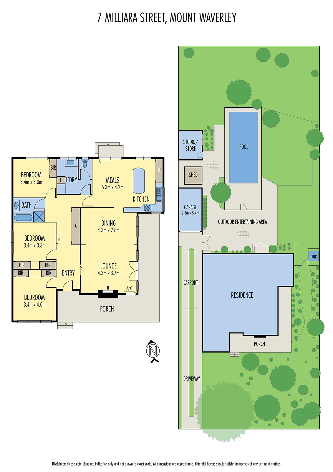 7 Milliara Street, Mount Waverley VIC 3149 - Floorplan