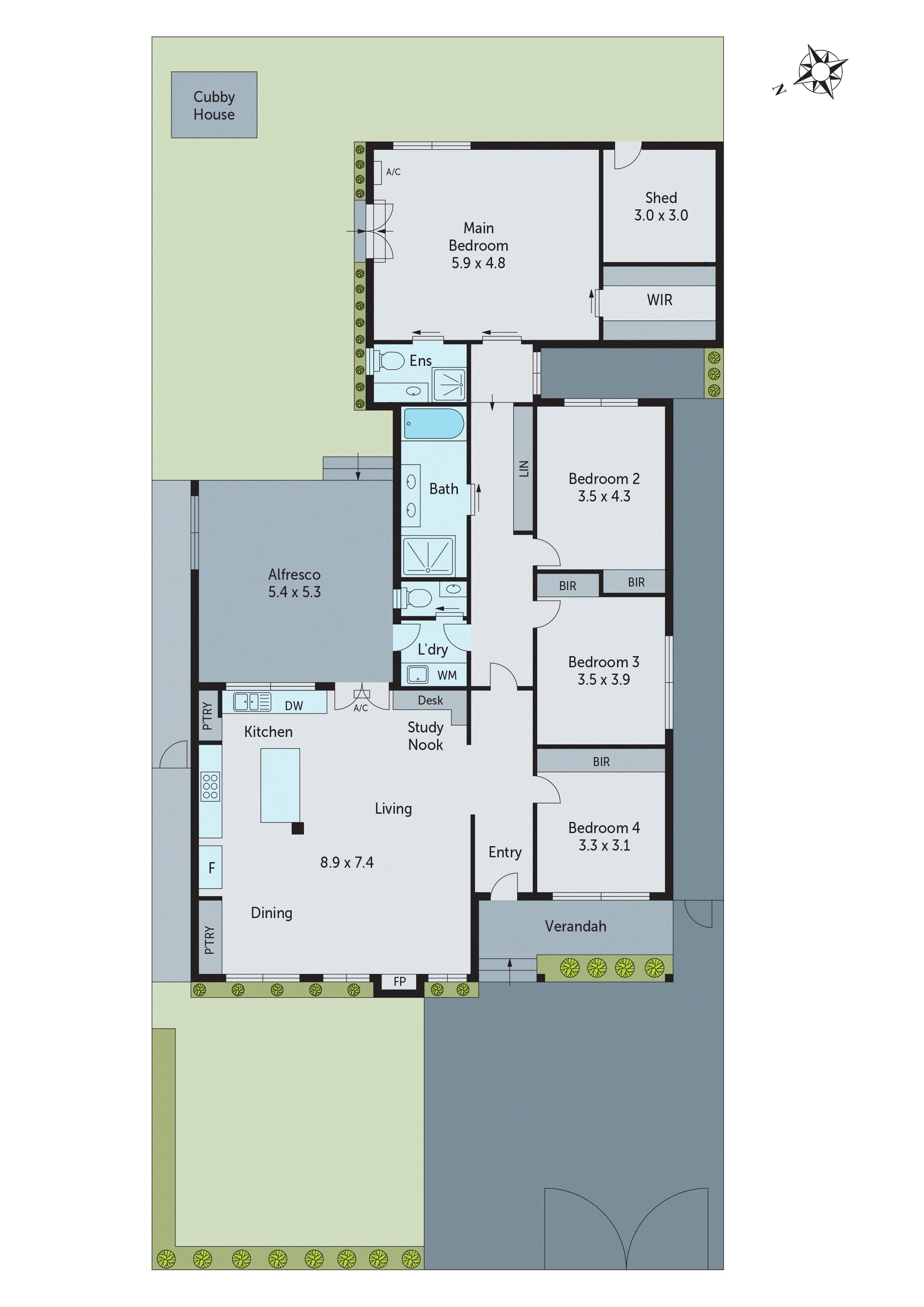 7 Muxworthy Avenue, Herne Hill VIC 3218 - Floorplan