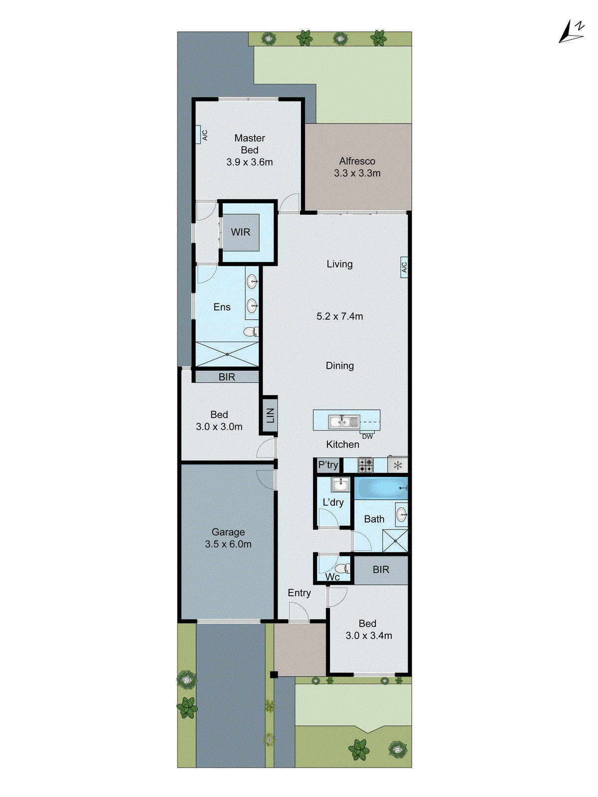 7 Naughtin Circuit, Charlemont VIC 3217 - Floorplan