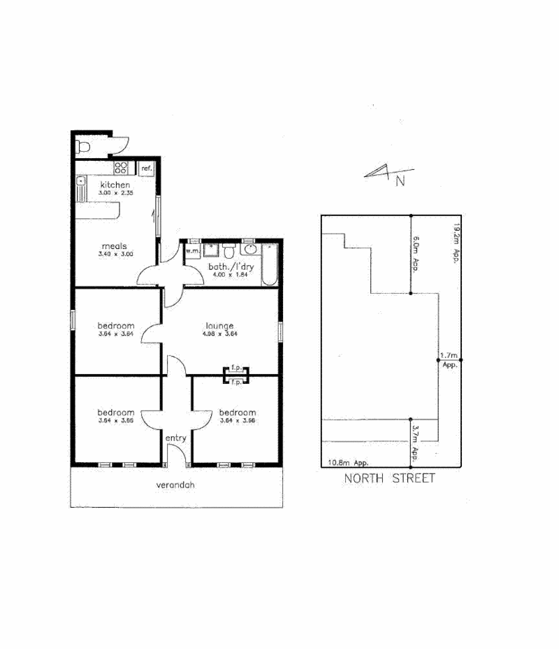 7 North Street, SEDDON VIC 3011 - Floorplan