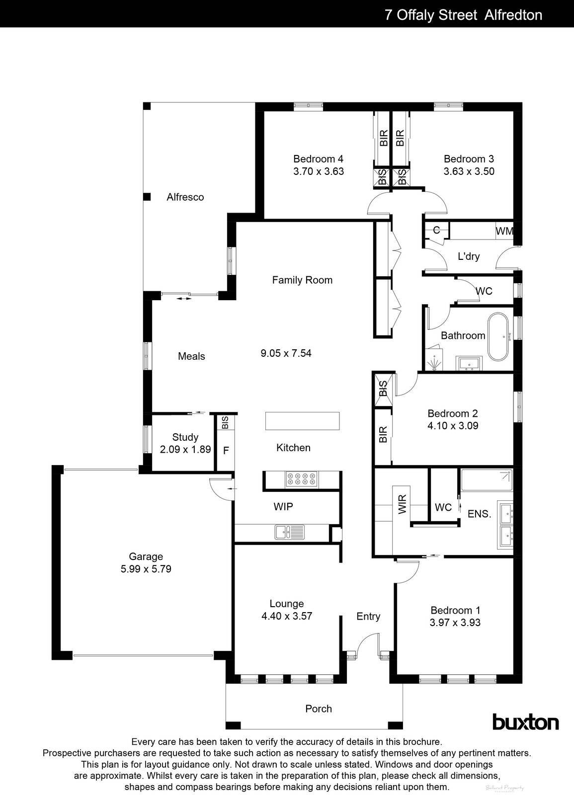 7 Offaly Street, Alfredton VIC 3350 - Floorplan