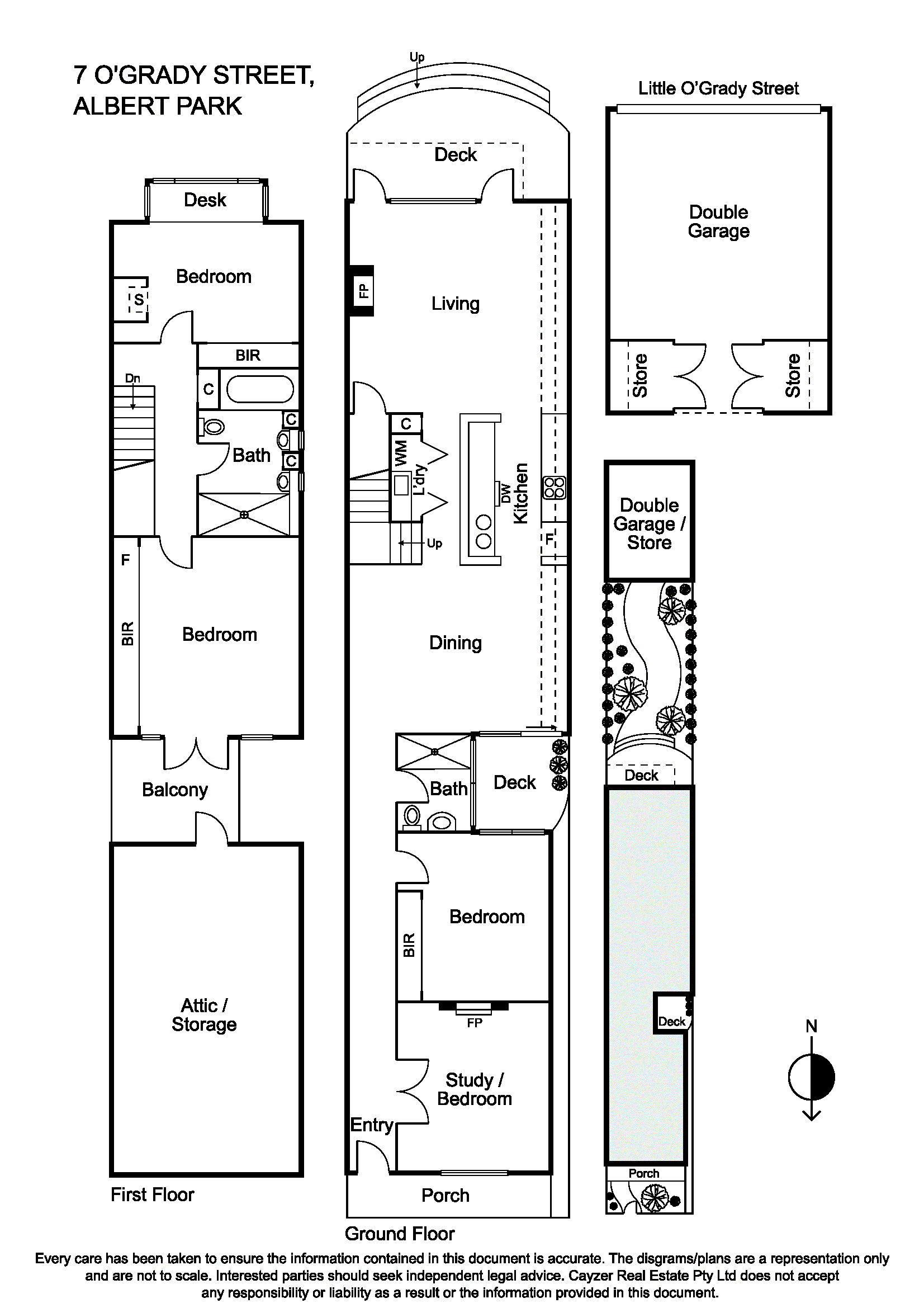 7 O'Grady Street, ALBERT PARK VIC 3206 - Floorplan