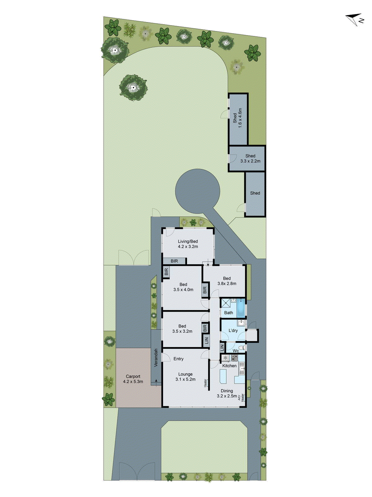 7 Olney Avenue, Thomson VIC 3219 - Floorplan