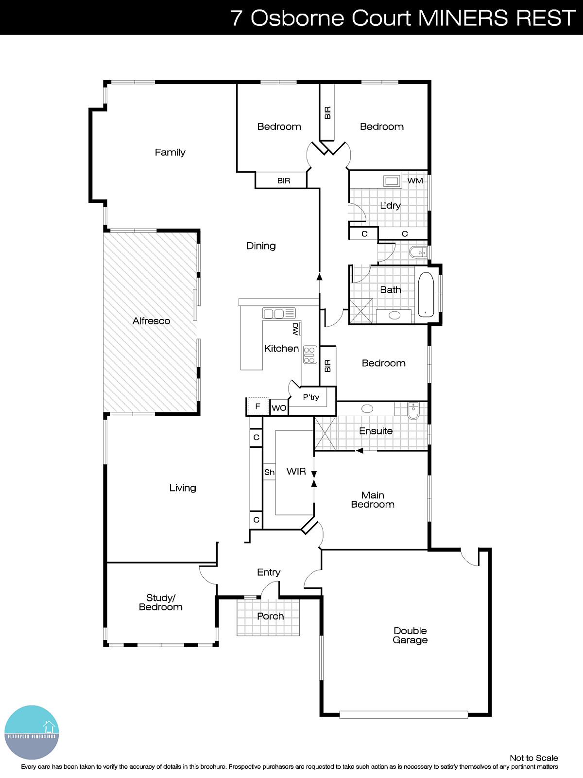 7 Osborne Court, Miners Rest VIC 3352 - Floorplan