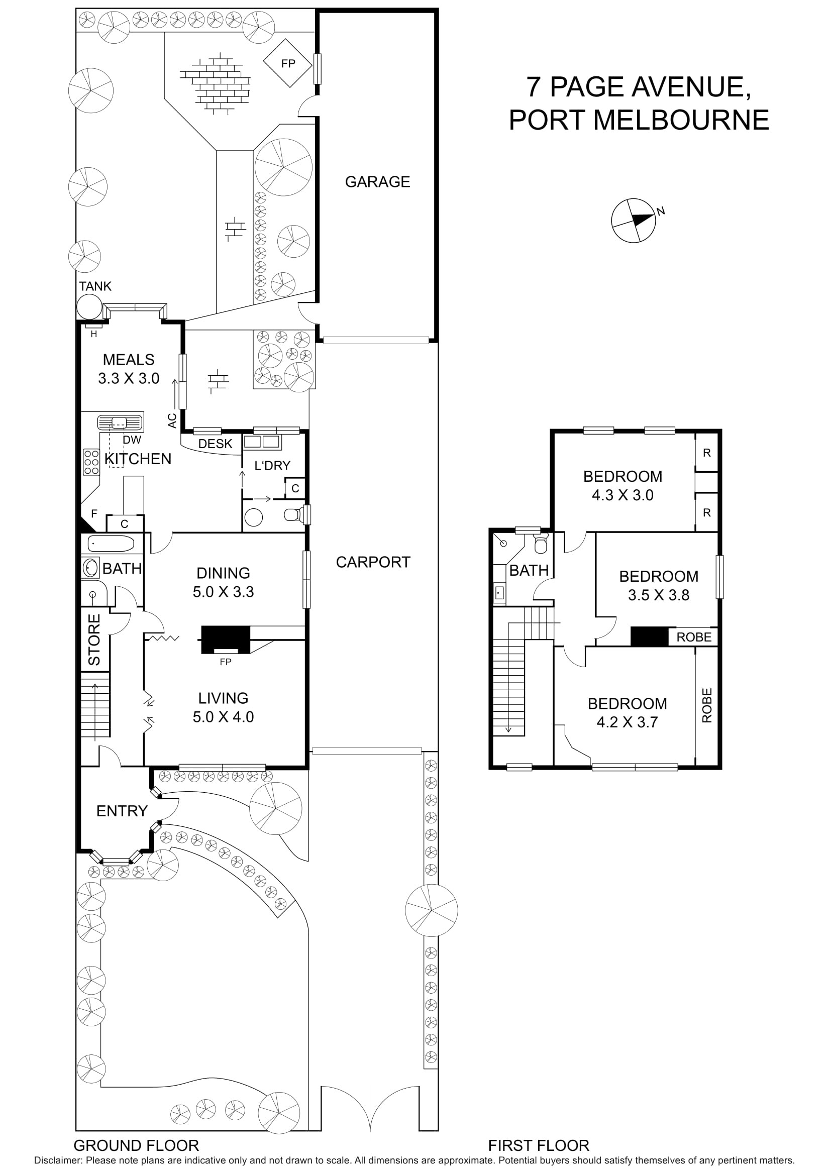 7 Page Avenue, PORT MELBOURNE VIC 3207 - Floorplan