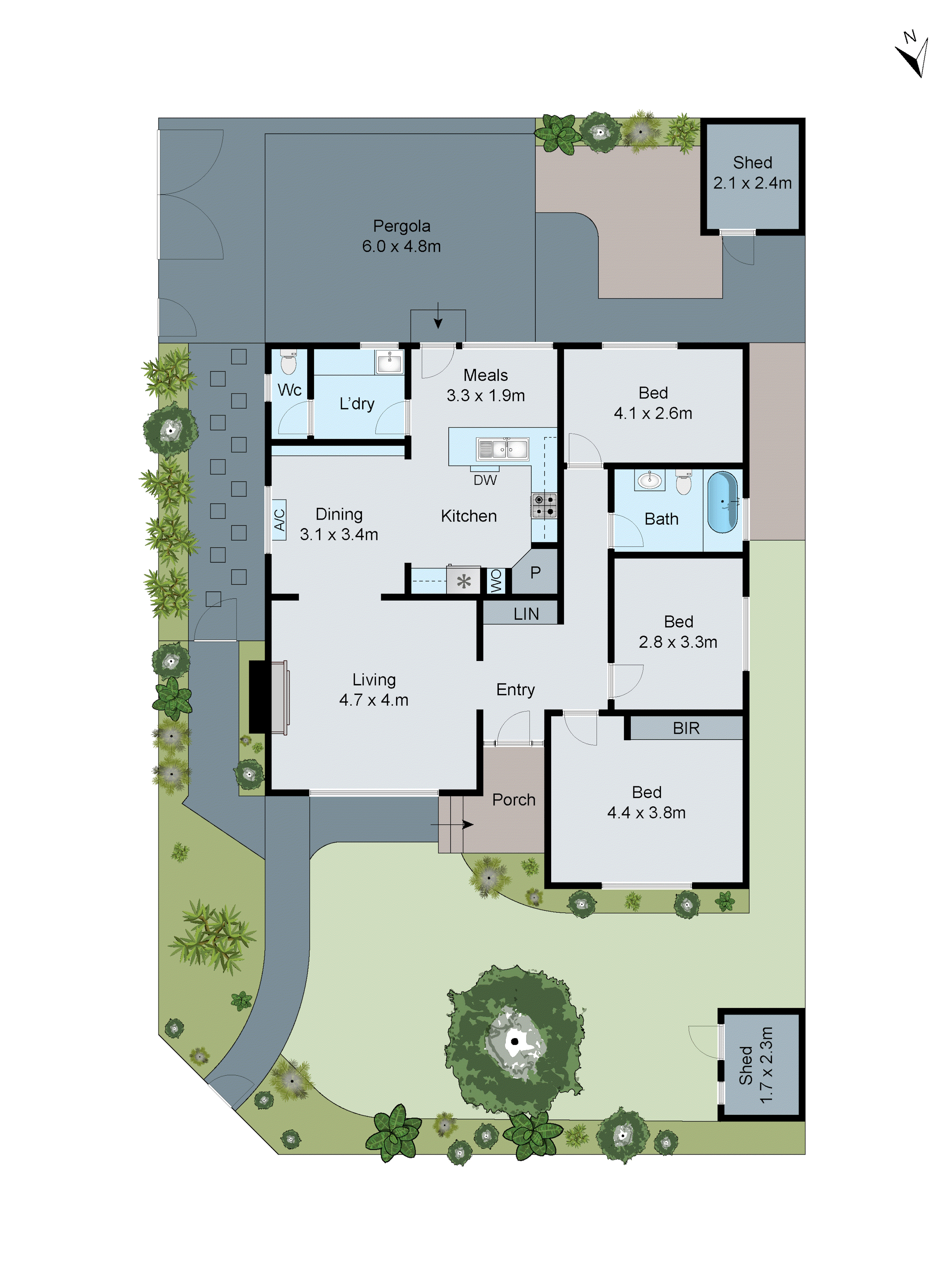 7 Panorama Road, Herne Hill VIC 3218 - Floorplan