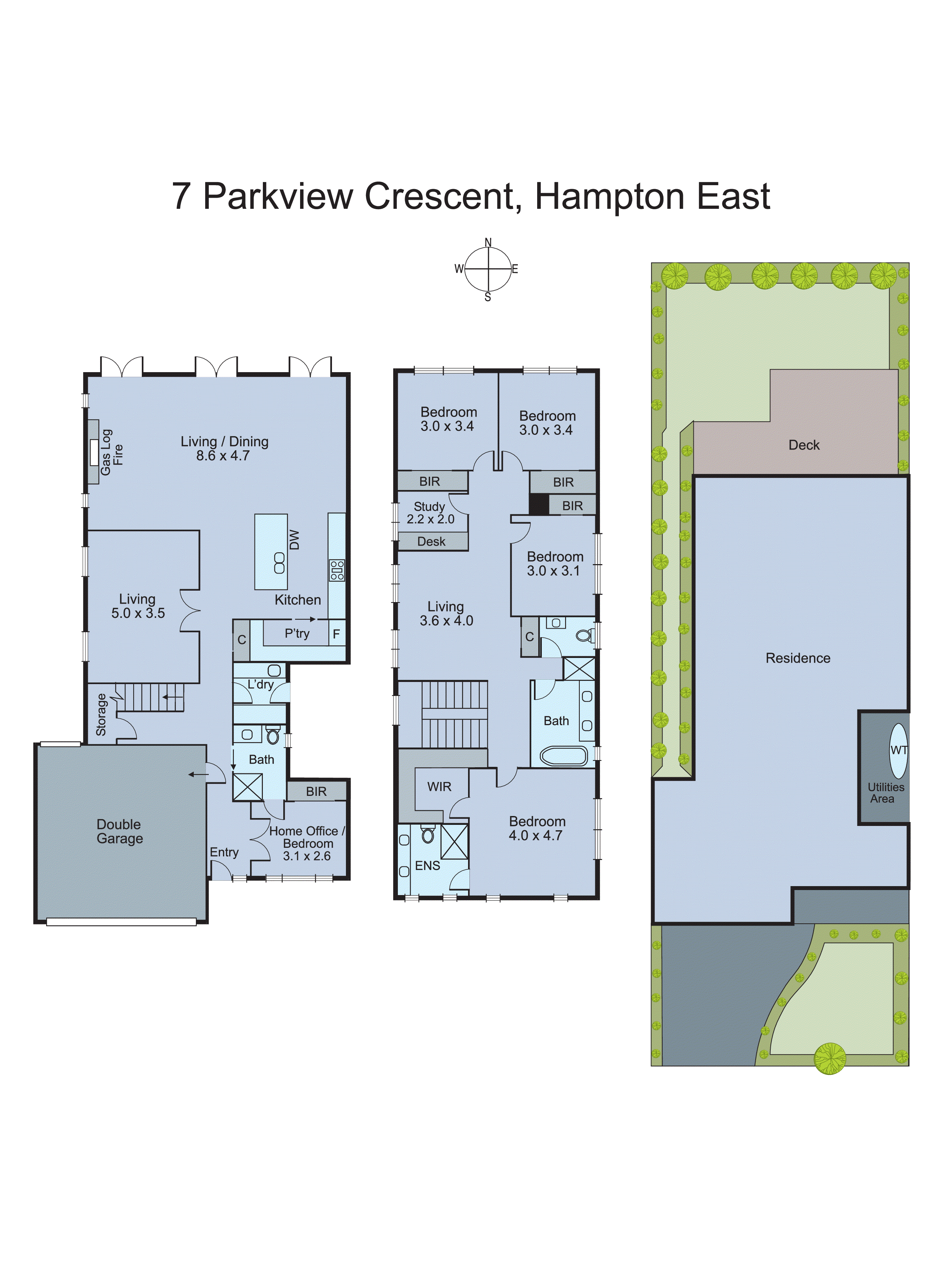7 Parkview Crescent, Hampton East VIC 3188 - Floorplan