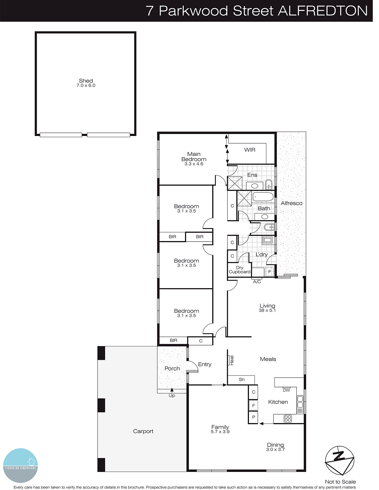 7 Parkwood Street, Alfredton VIC 3350 - Floorplan